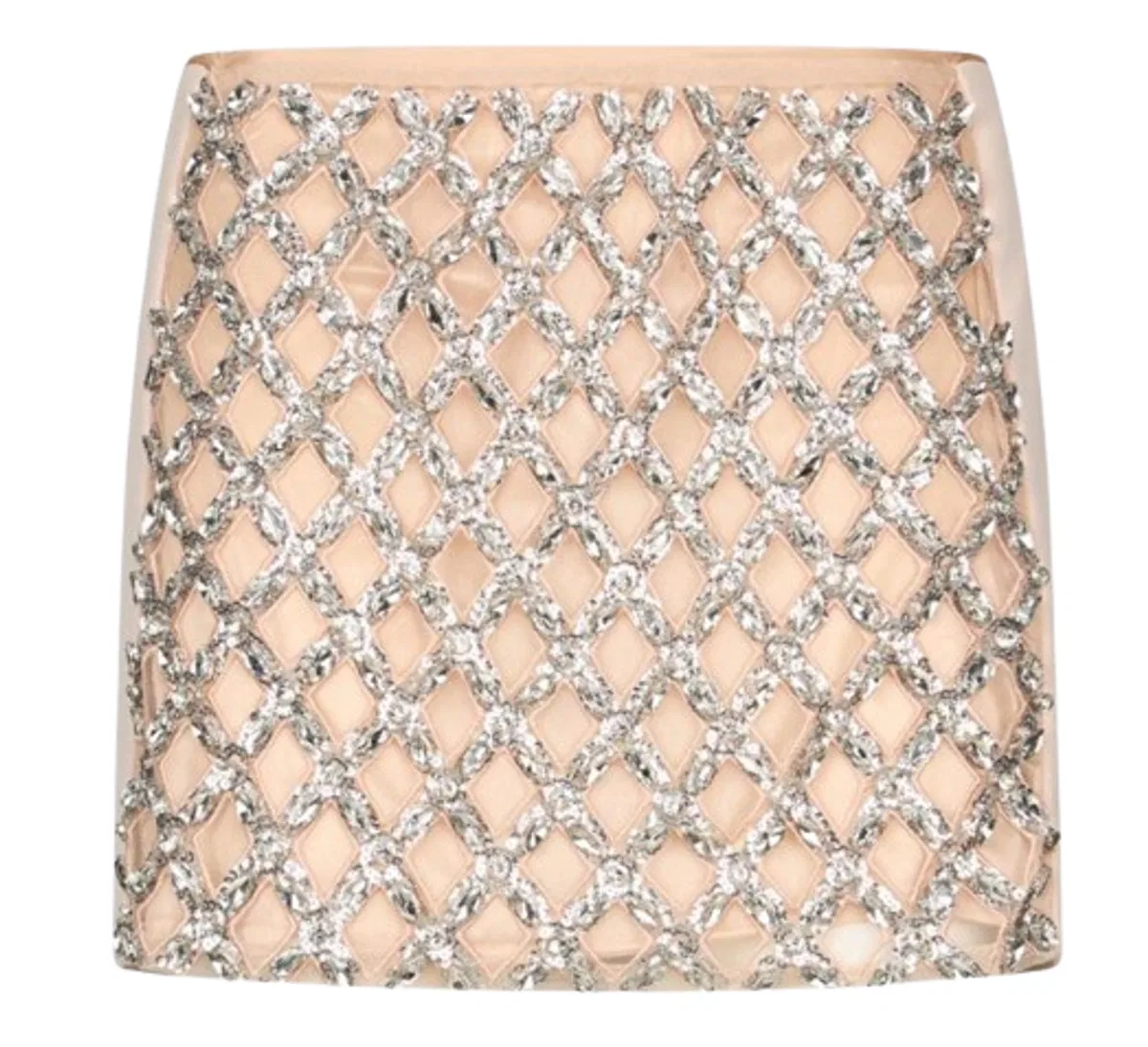 Oyster Grey Cotton Skirt
