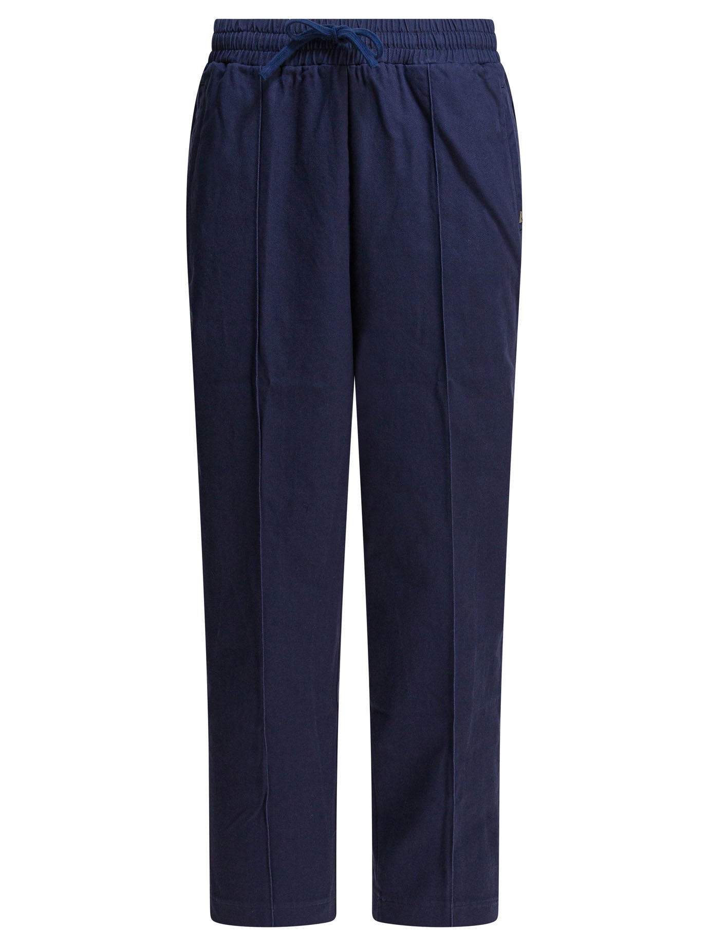 Blue Cotton Trousers
