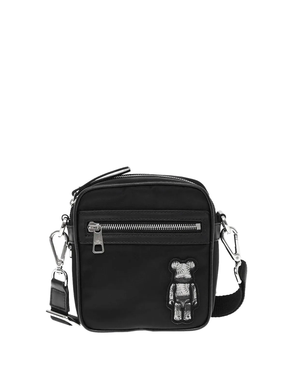 Bearbrick Logo Nylon Twill Crossboby Bag