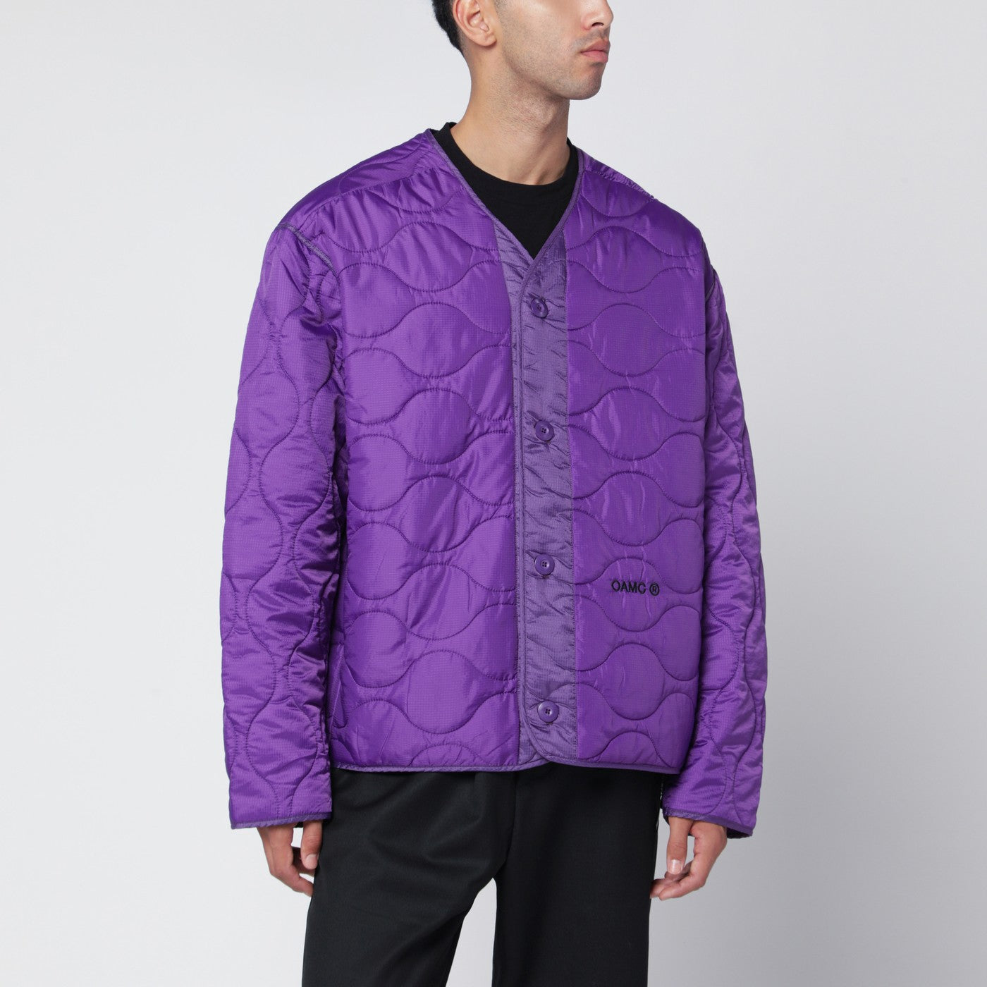 Purple Combat Liner Jacket
