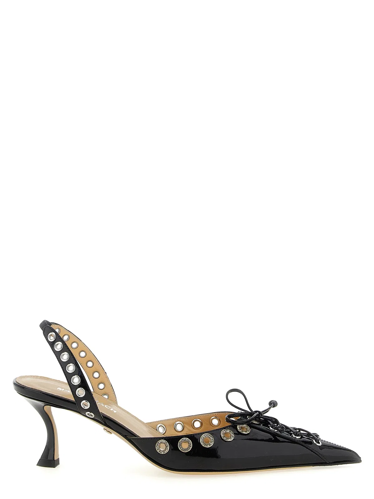 Mach & Mach 'Crystalized Corset' Slingback