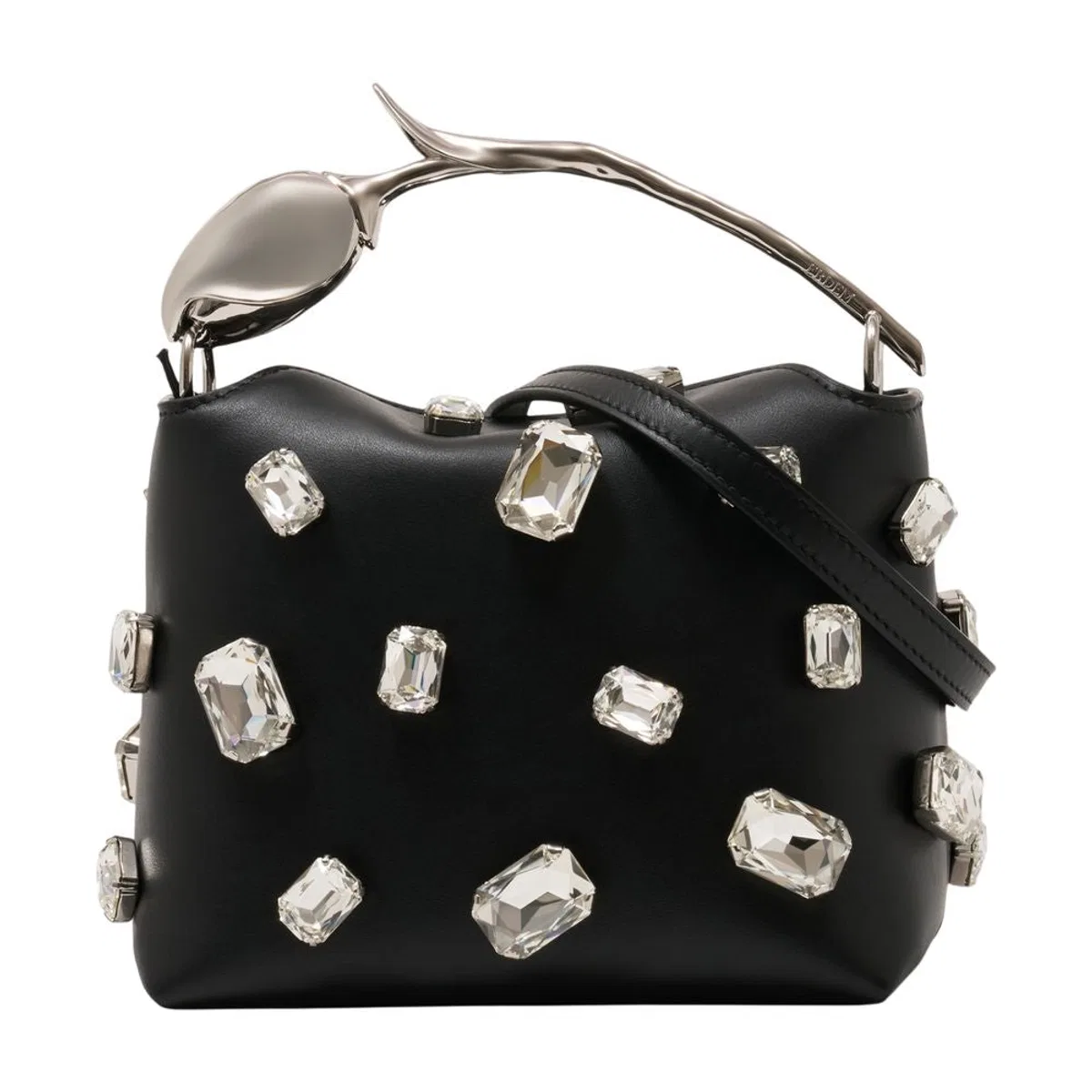 Mini Bloom Bag - - Leather - Black