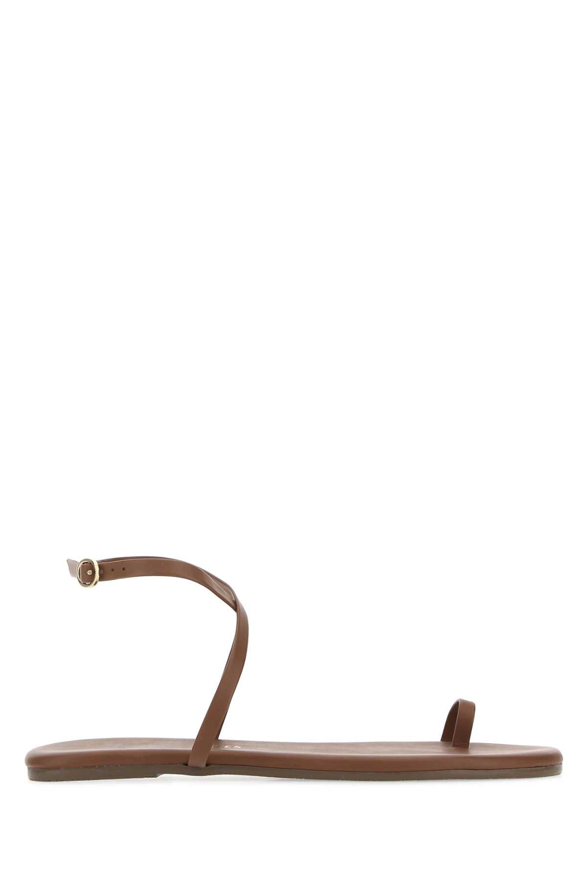 Chocolate Leather Phoebe Sandals