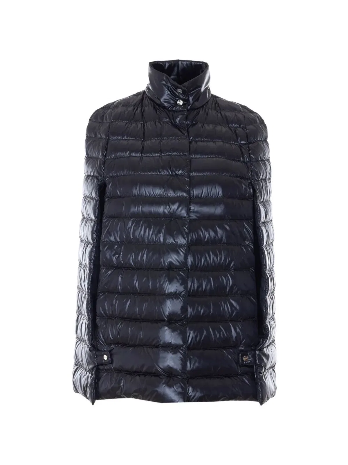 Herno Raincoat Cape In Black