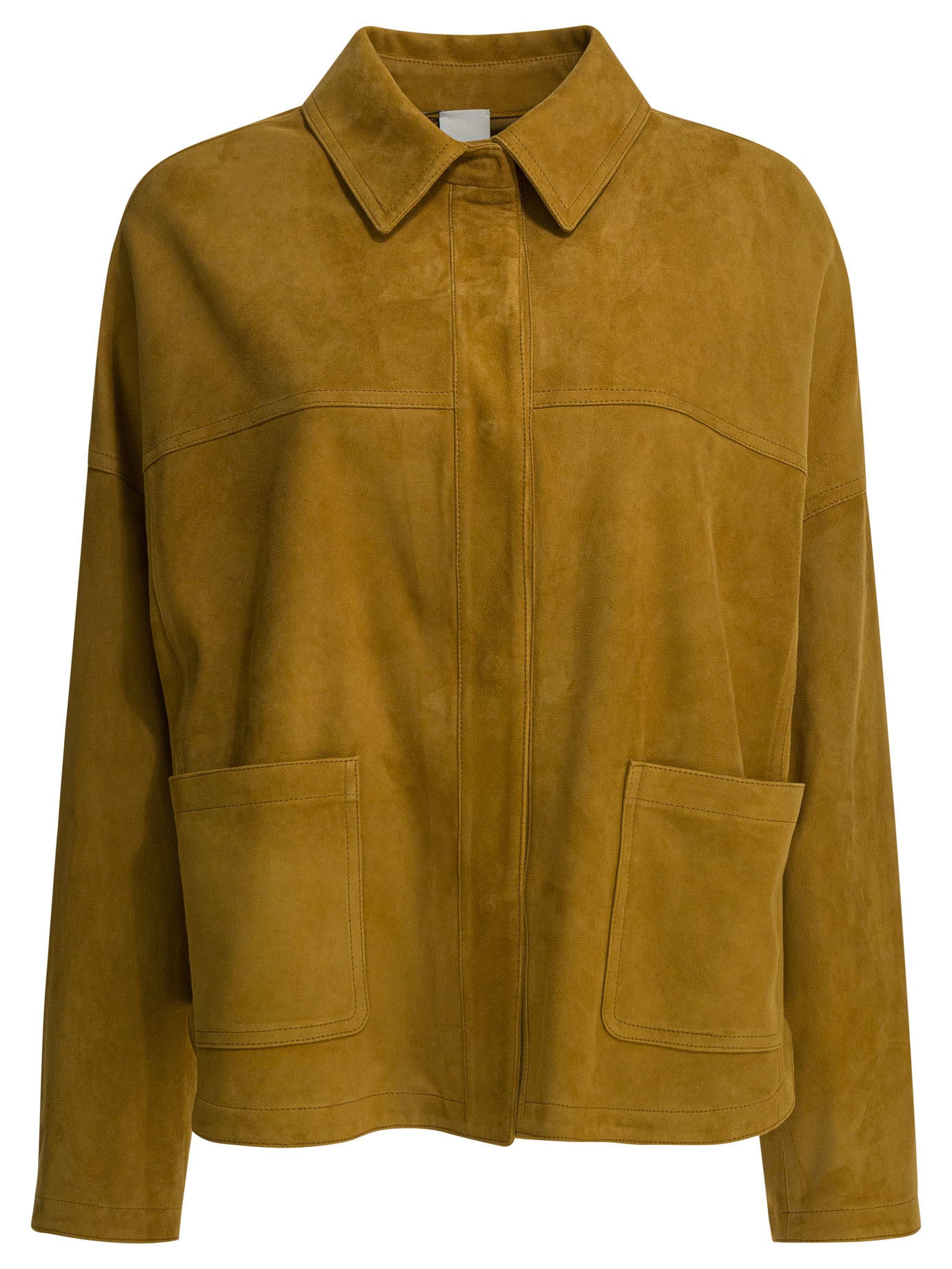 Beige Goat Suede Jacket