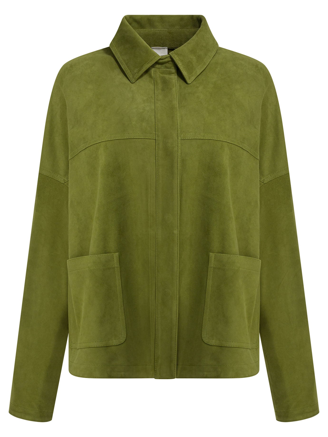 Green Goat Suede Jacket