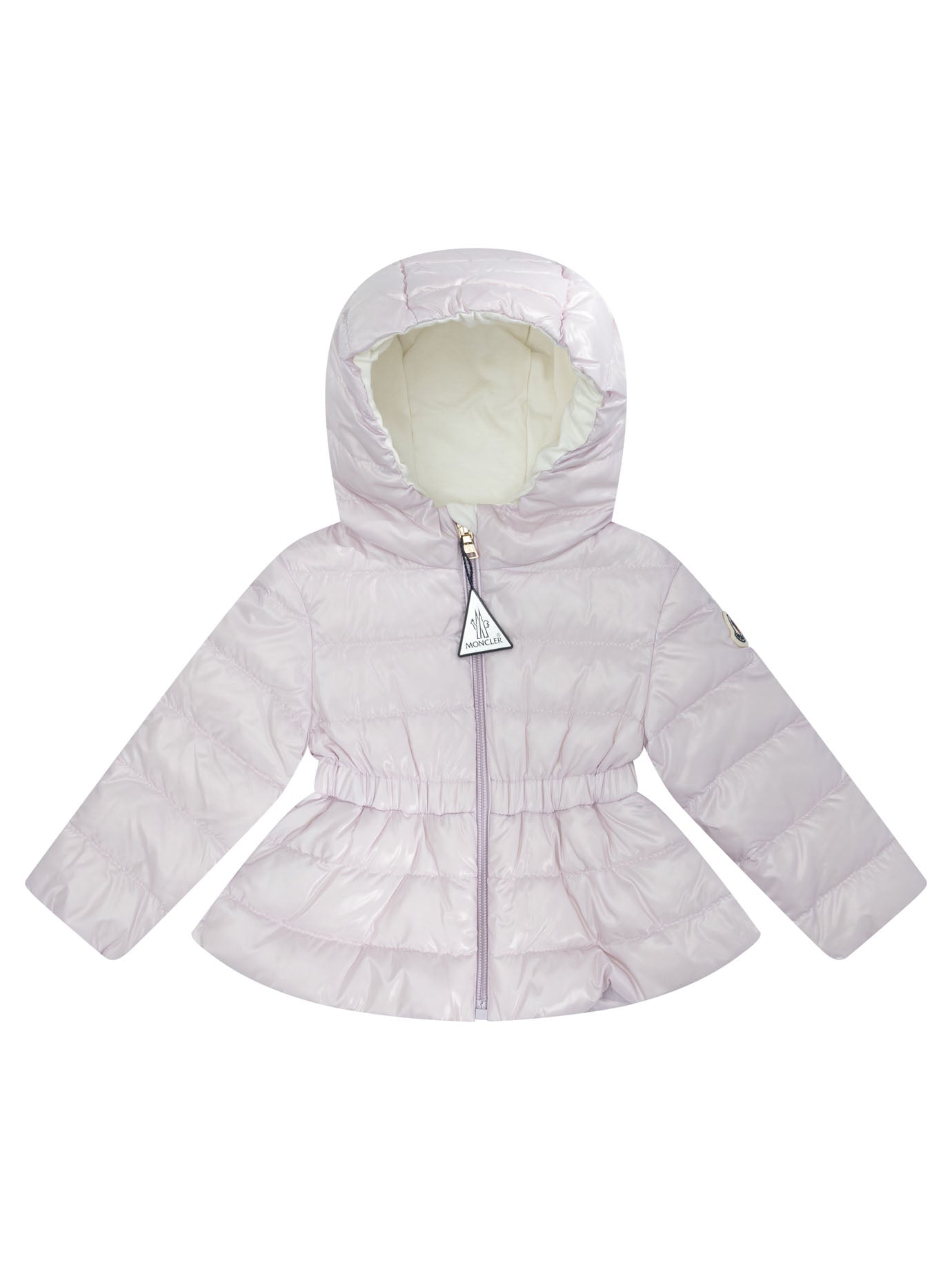 Kids Pink Polyamide Jacket