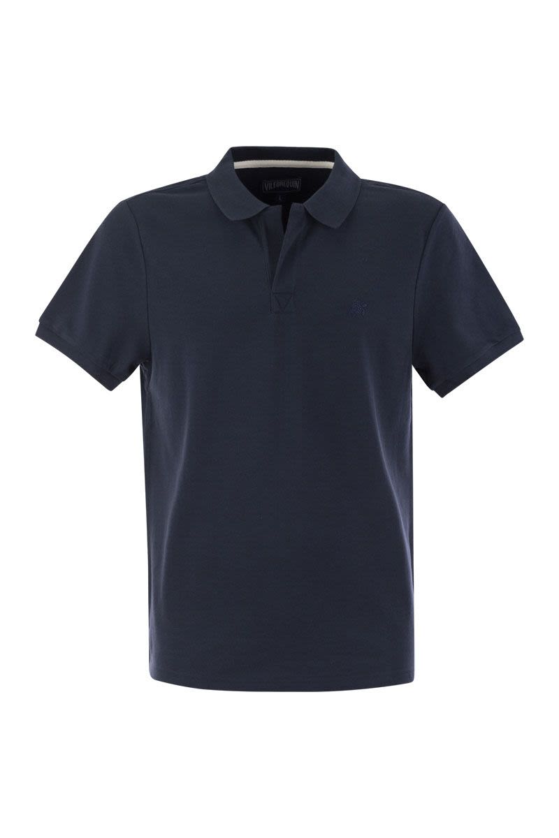 Organic Cotton Pique Polo Shirt