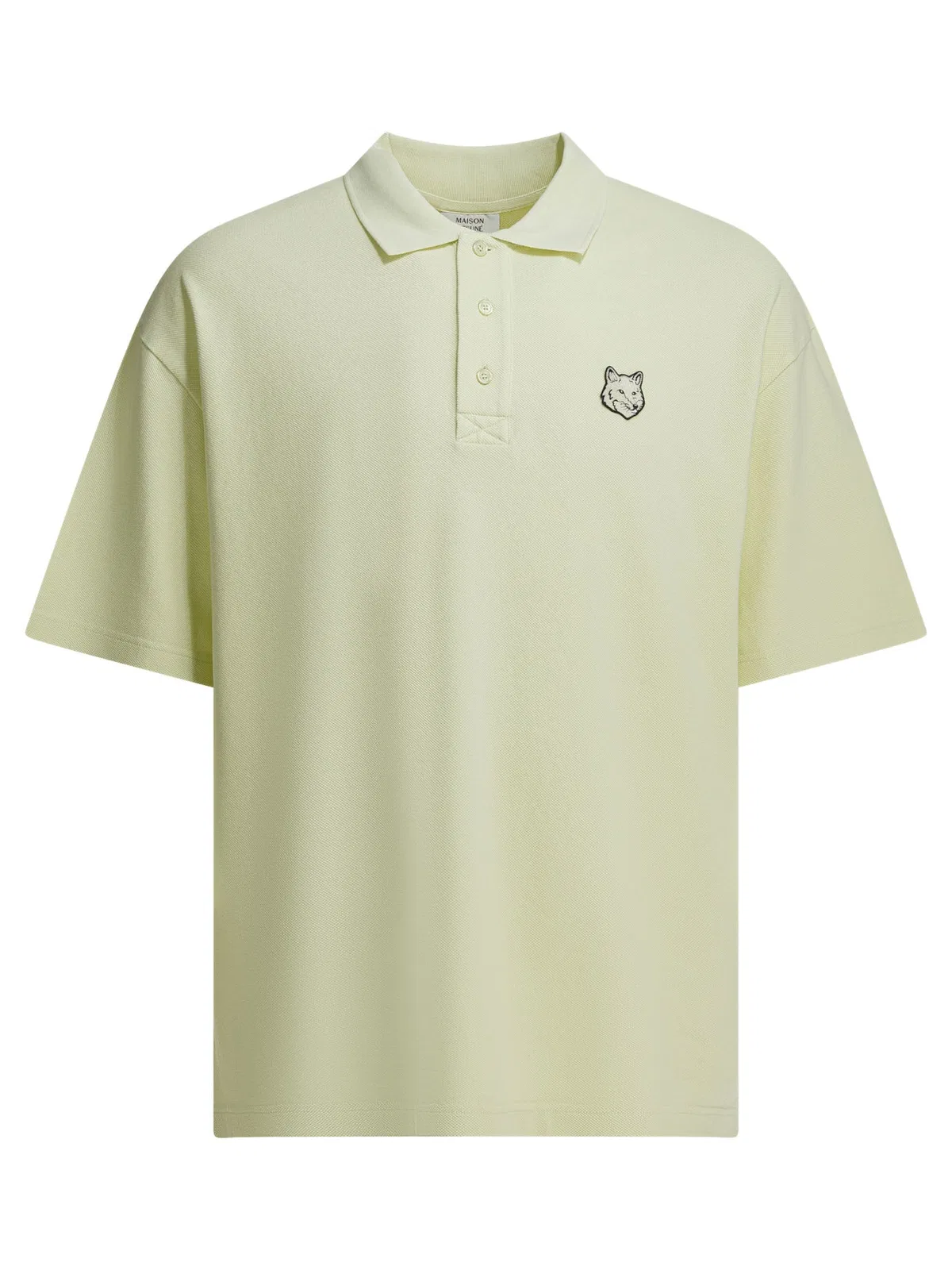 Maison Kitsuné "Fox Head" Polo Shirt With Buttons