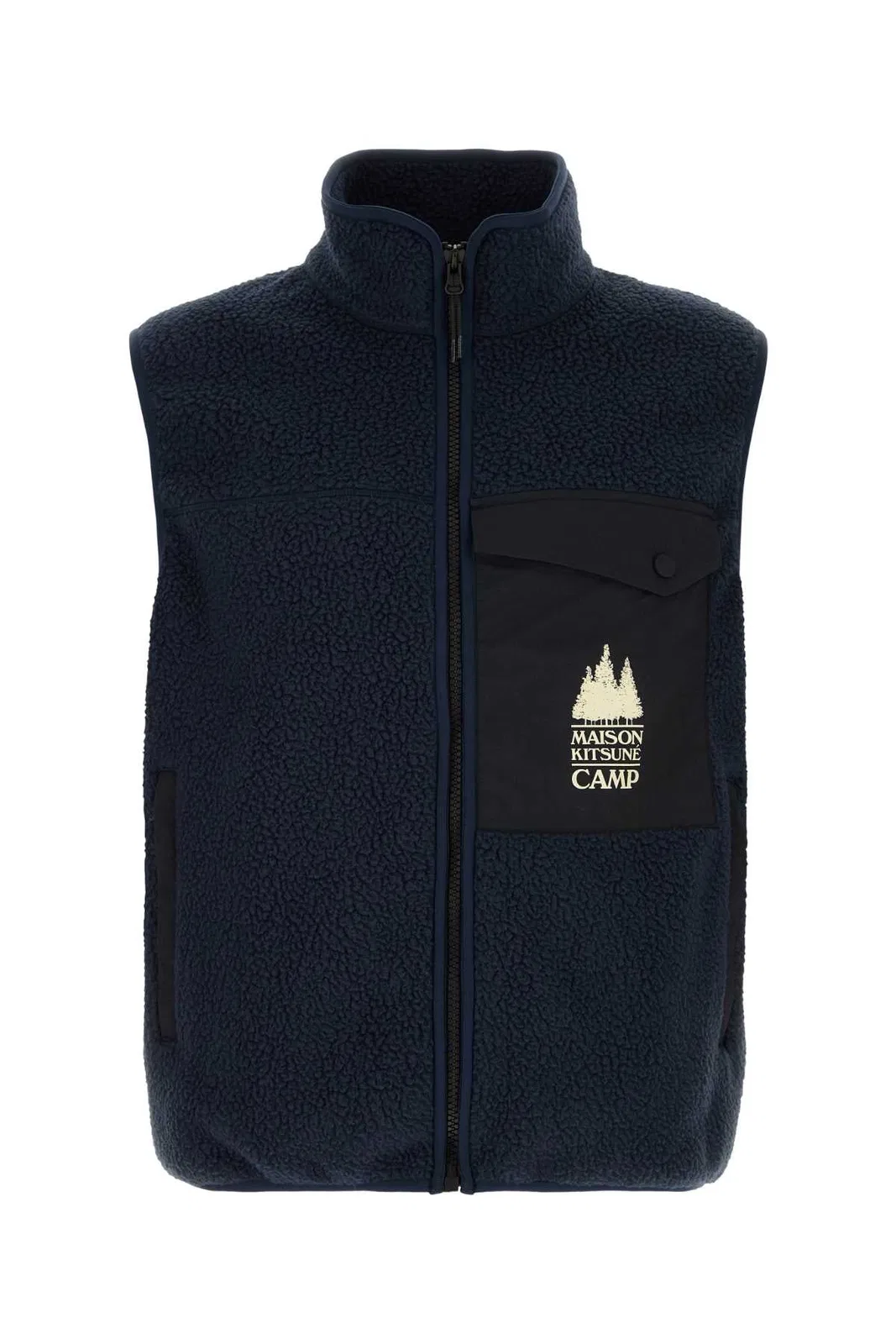 Maison Kitsuné Sleeveless Fleece Zip