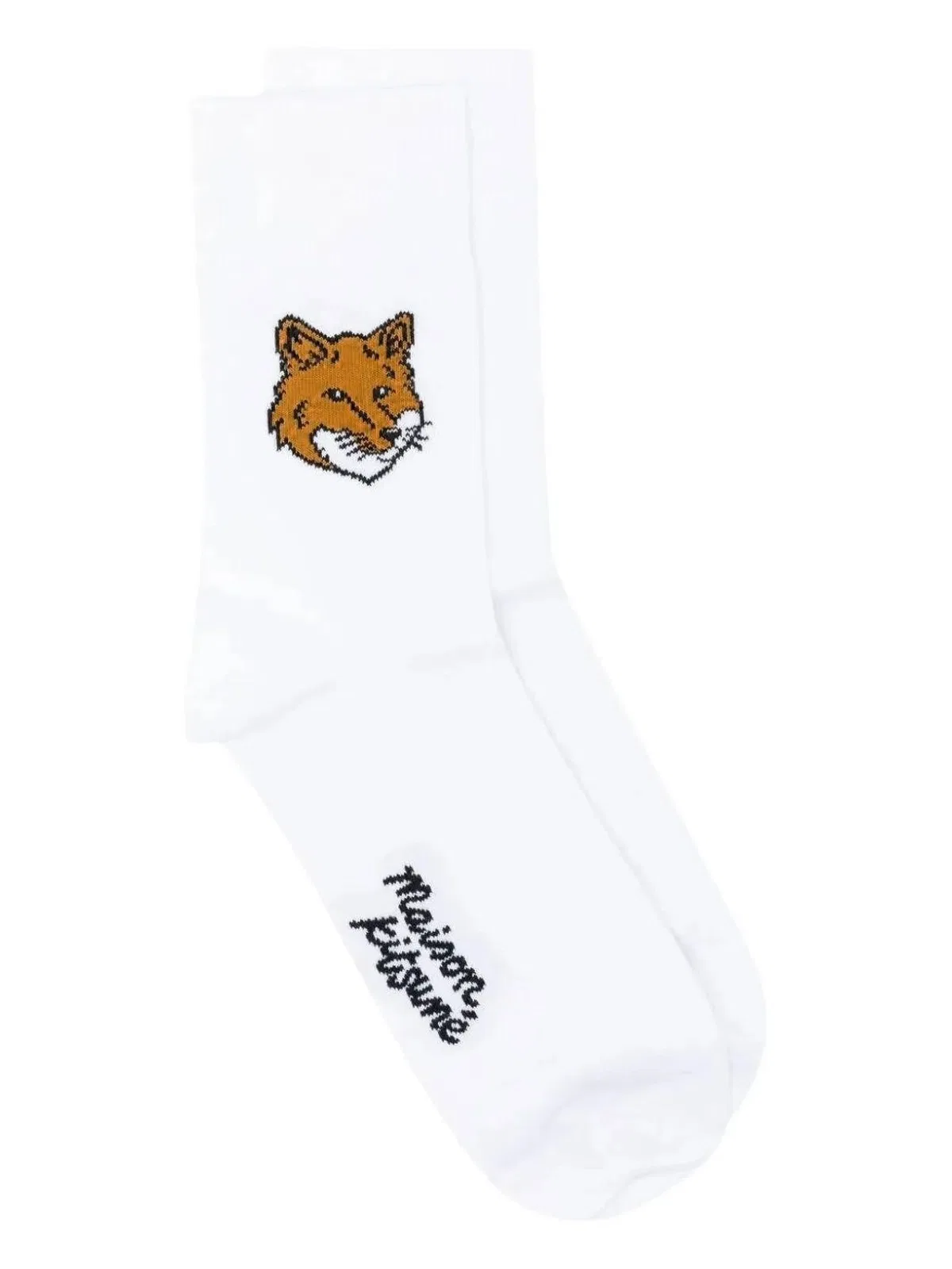Maison Kitsuné Natural Fox Head Socks