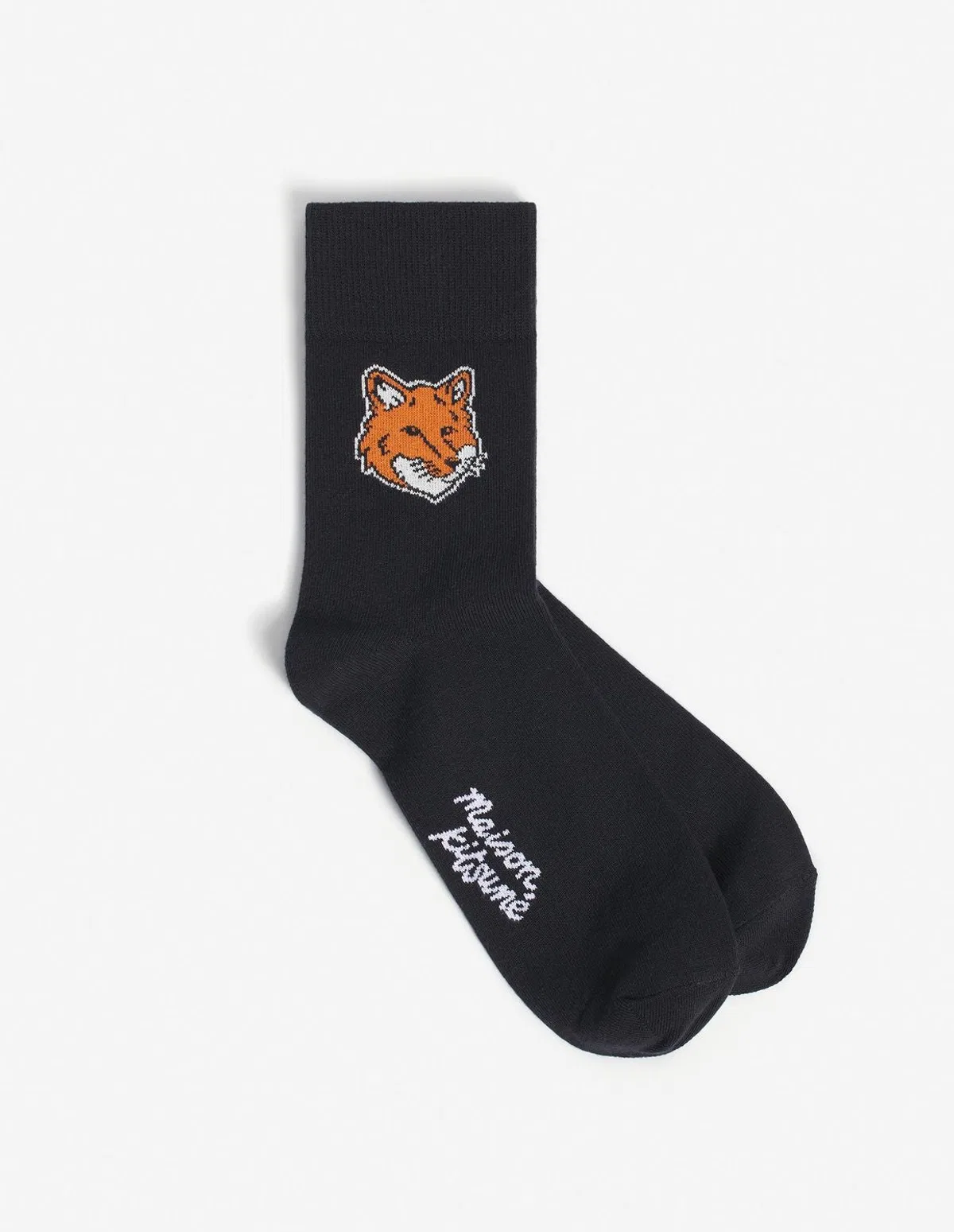 Maison Kitsuné Natural Fox Head Socks