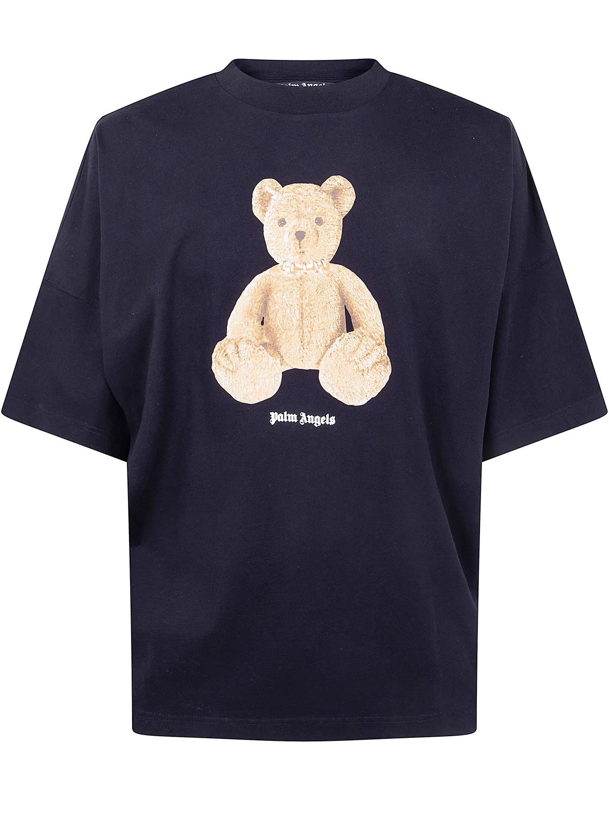 Palm Angels "bear" Over Tee In Black