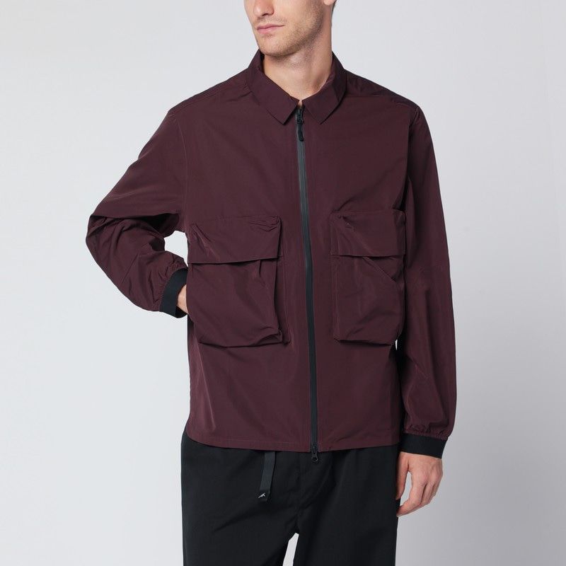 Winecoloured Zip Jacket