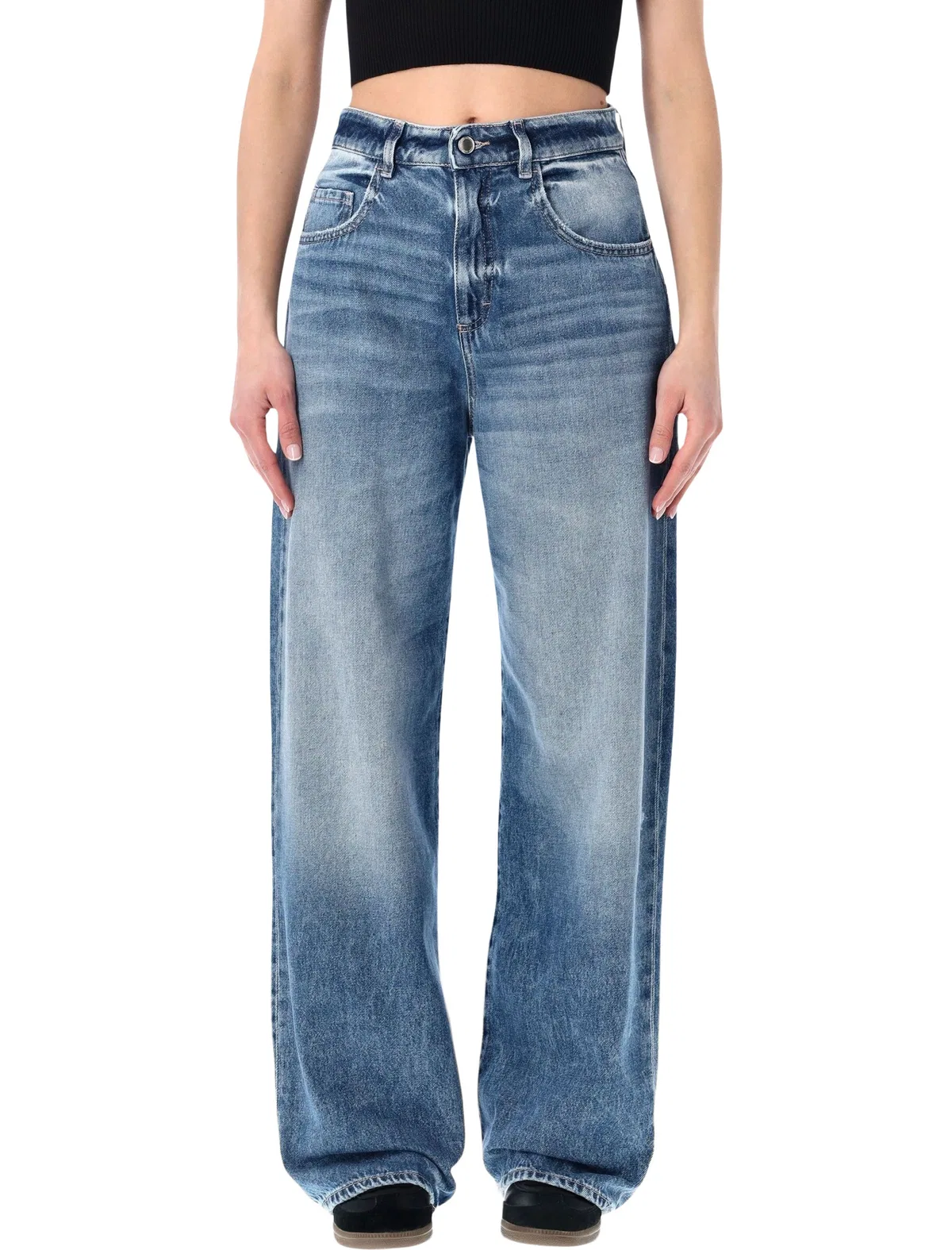 Poppy Eclipse Wide Leg Jeans
