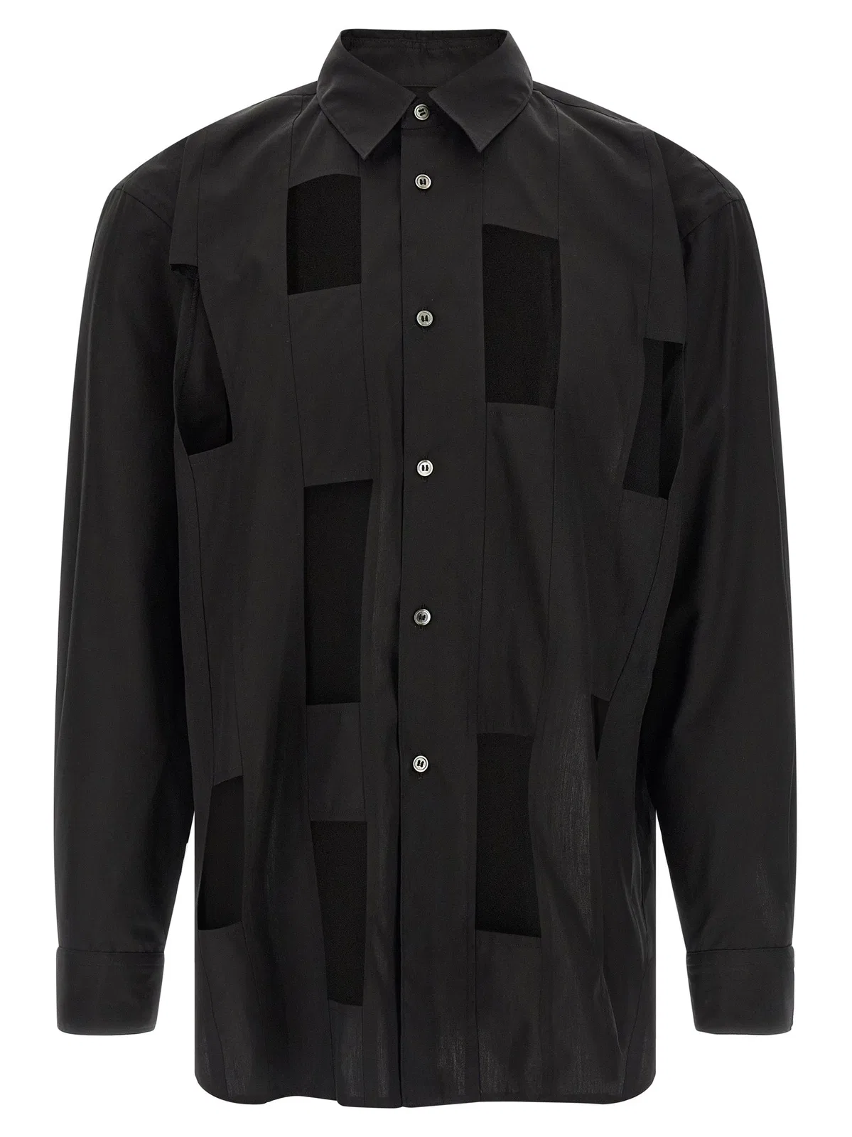 Comme Des Garçons Homme Plus Geometric Cut-Out Shirt