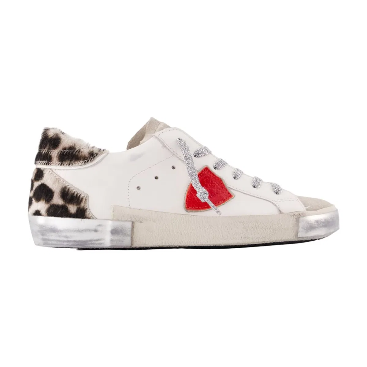 Philippe Model Paris Prsx Low Woman Sneakers In White