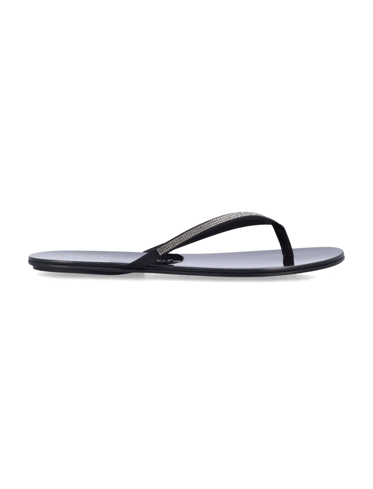 Pedro García Prune Satin Crystal Sandals