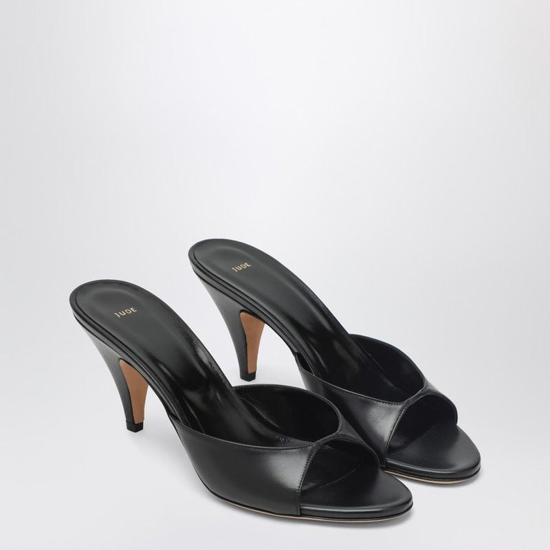 Haze Sandal In Black Leather