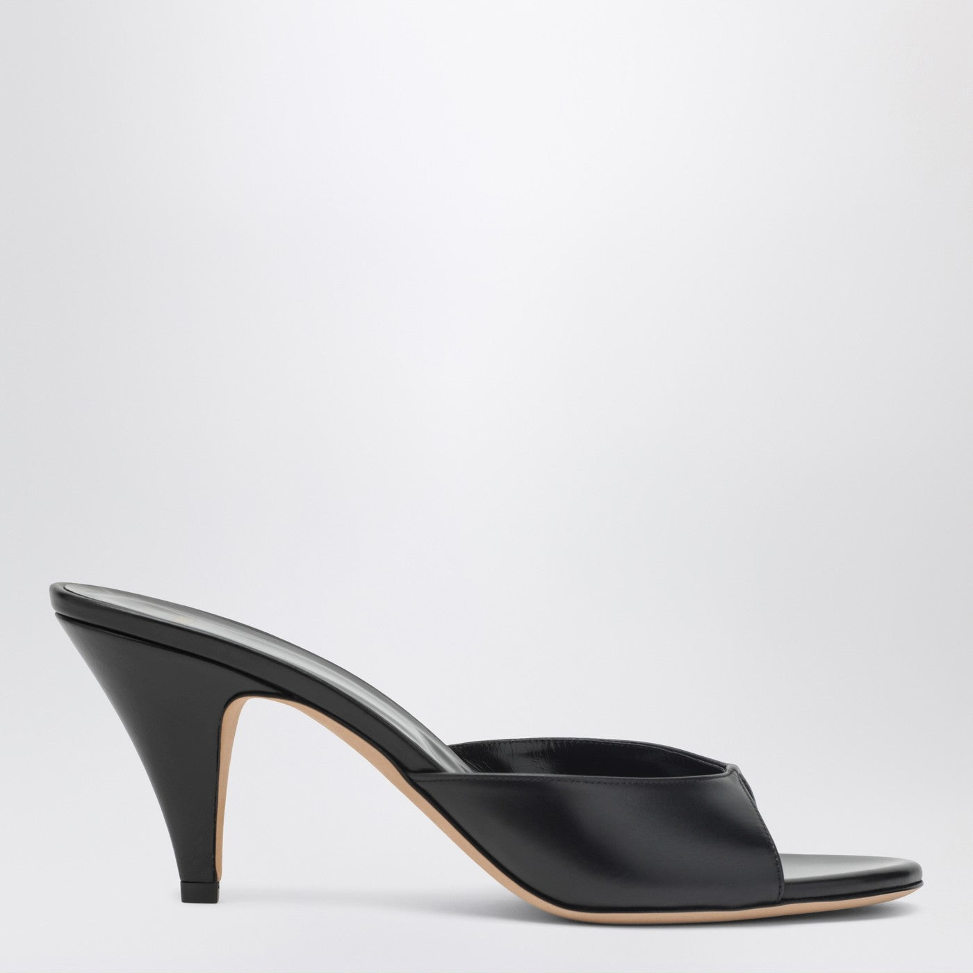 Haze Sandal In Black Leather