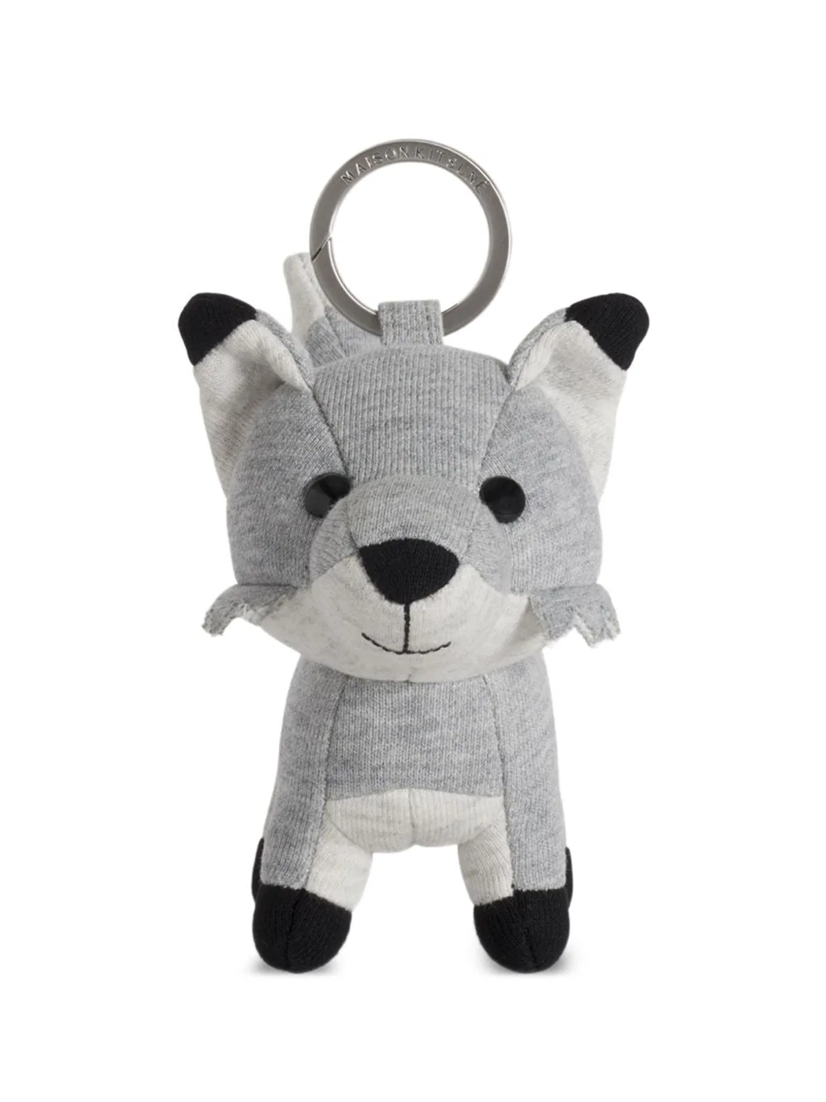 Maison Kitsuné Grey Zinc Alloy Accessories