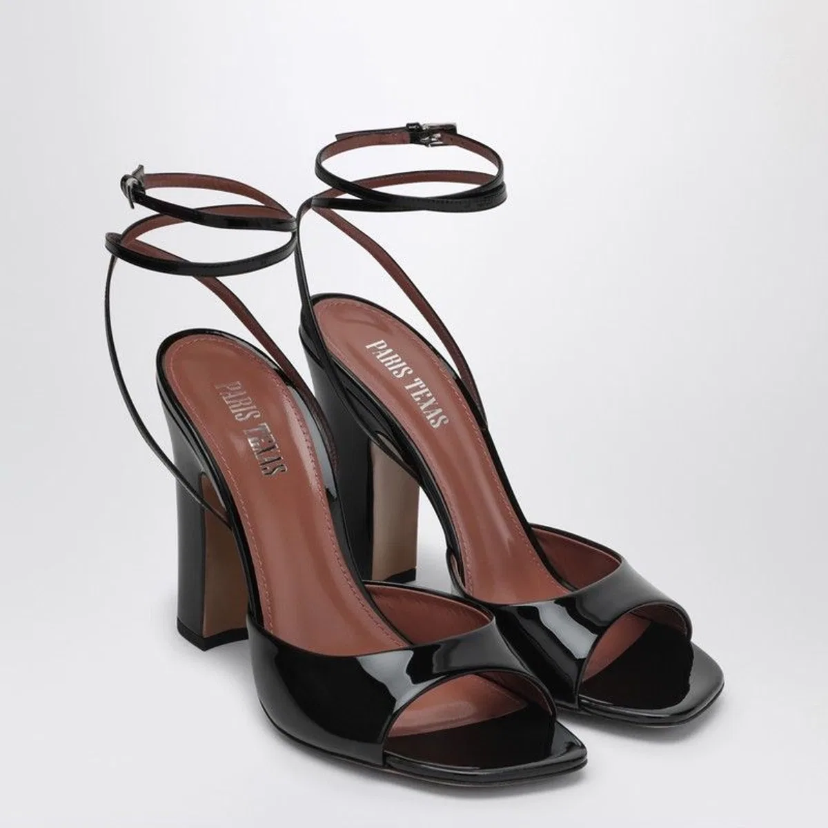 Lara 100 Black Patent Leather