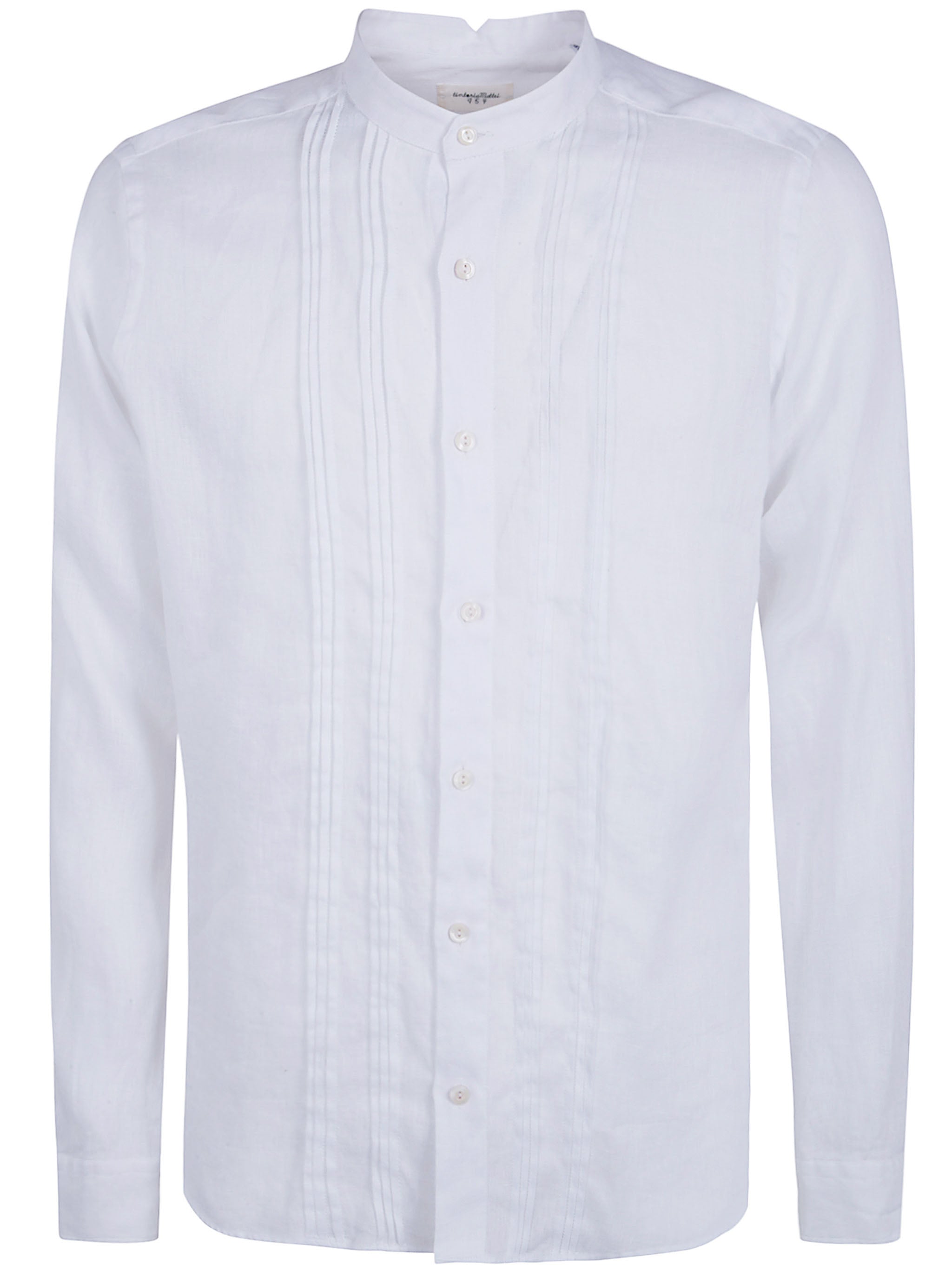 Pleated Linen Shirt
