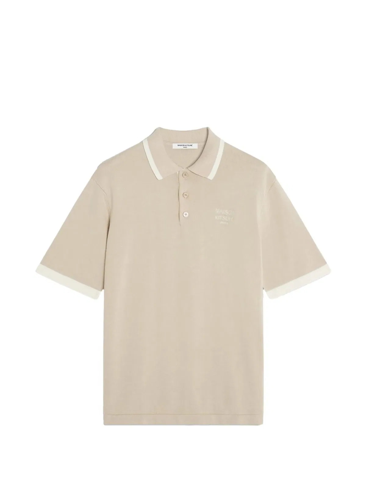 Maison Kitsuné Cotton Knitted Comfort Polo
