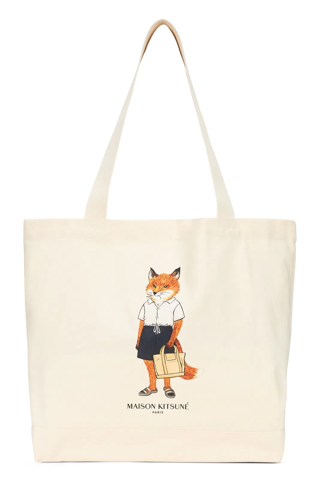 Maison Kitsuné Canvas Tote Bag