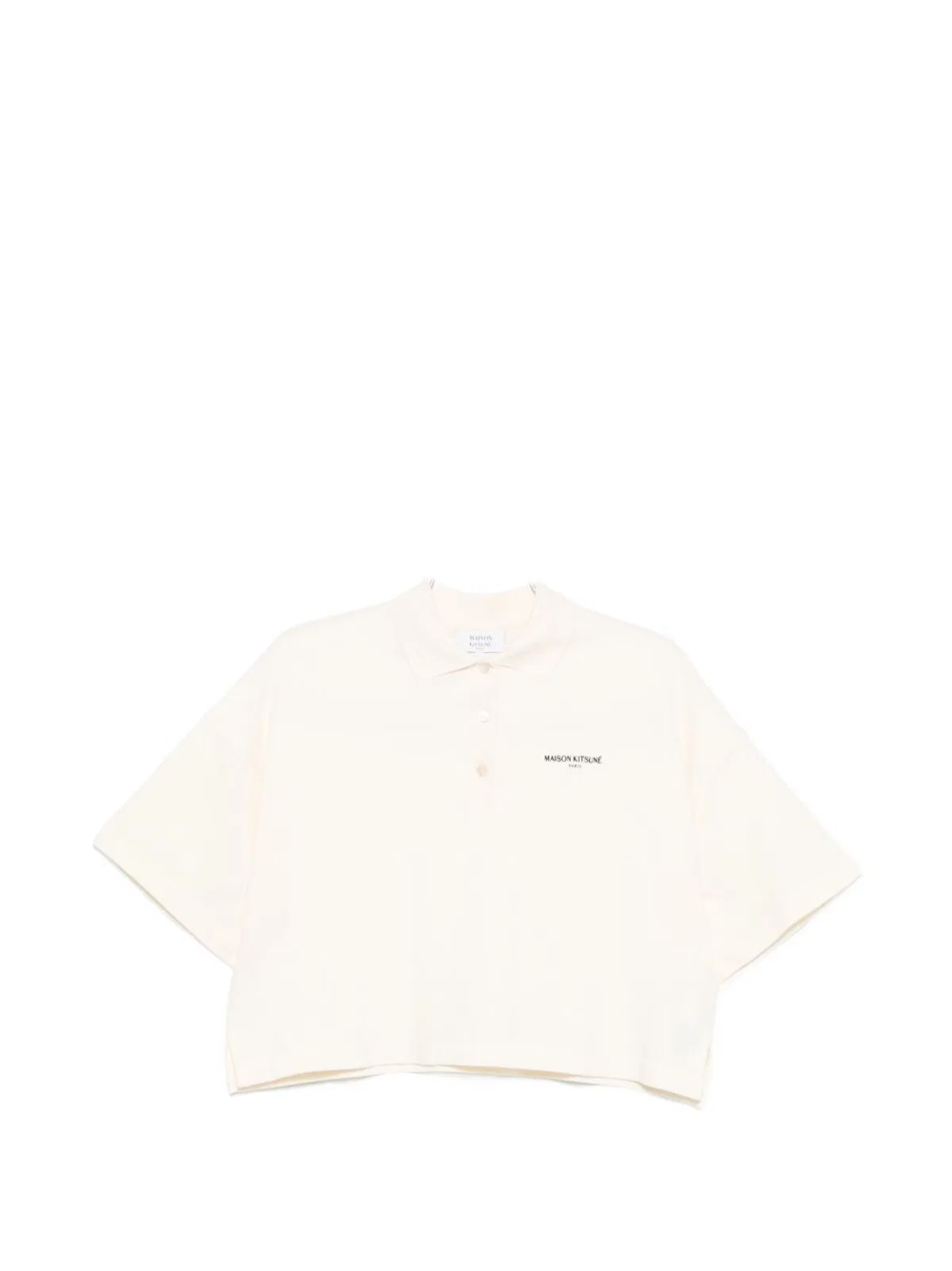 Maison Kitsuné Oversized Cotton Polo Shirt