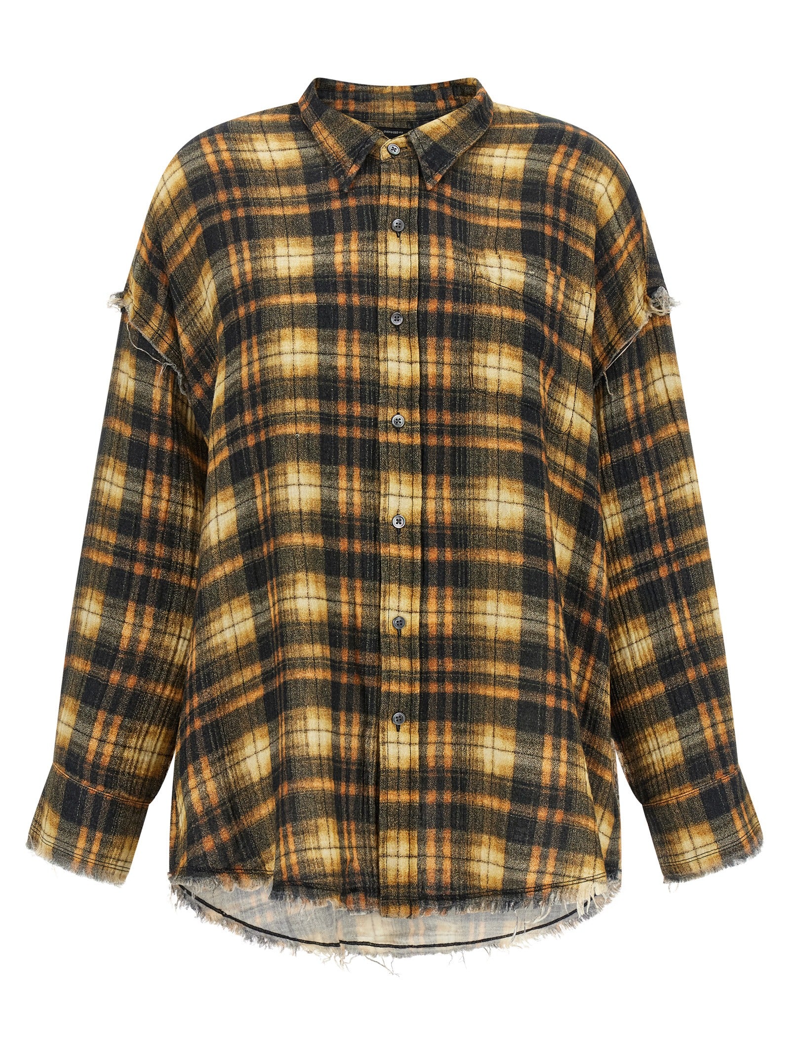 Raw Cut Hem Shirt