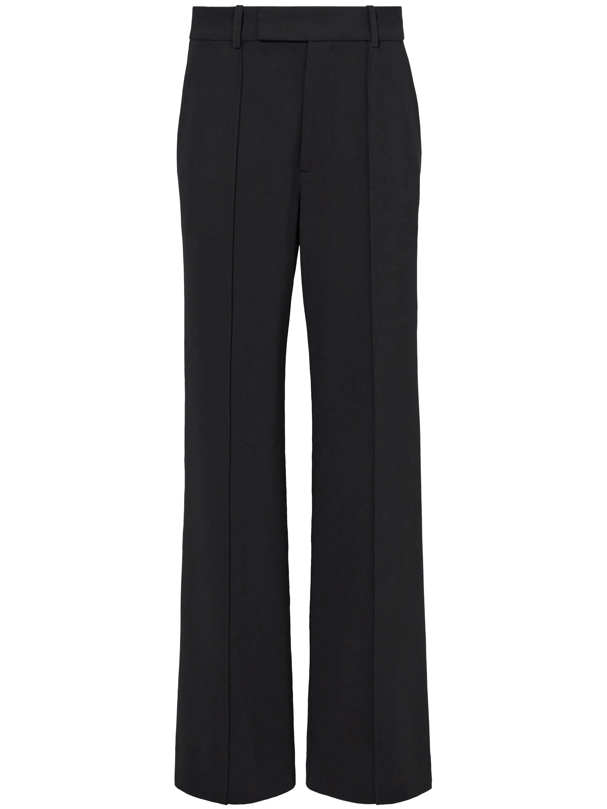 Black Triacetate Polyester Weyes Pants