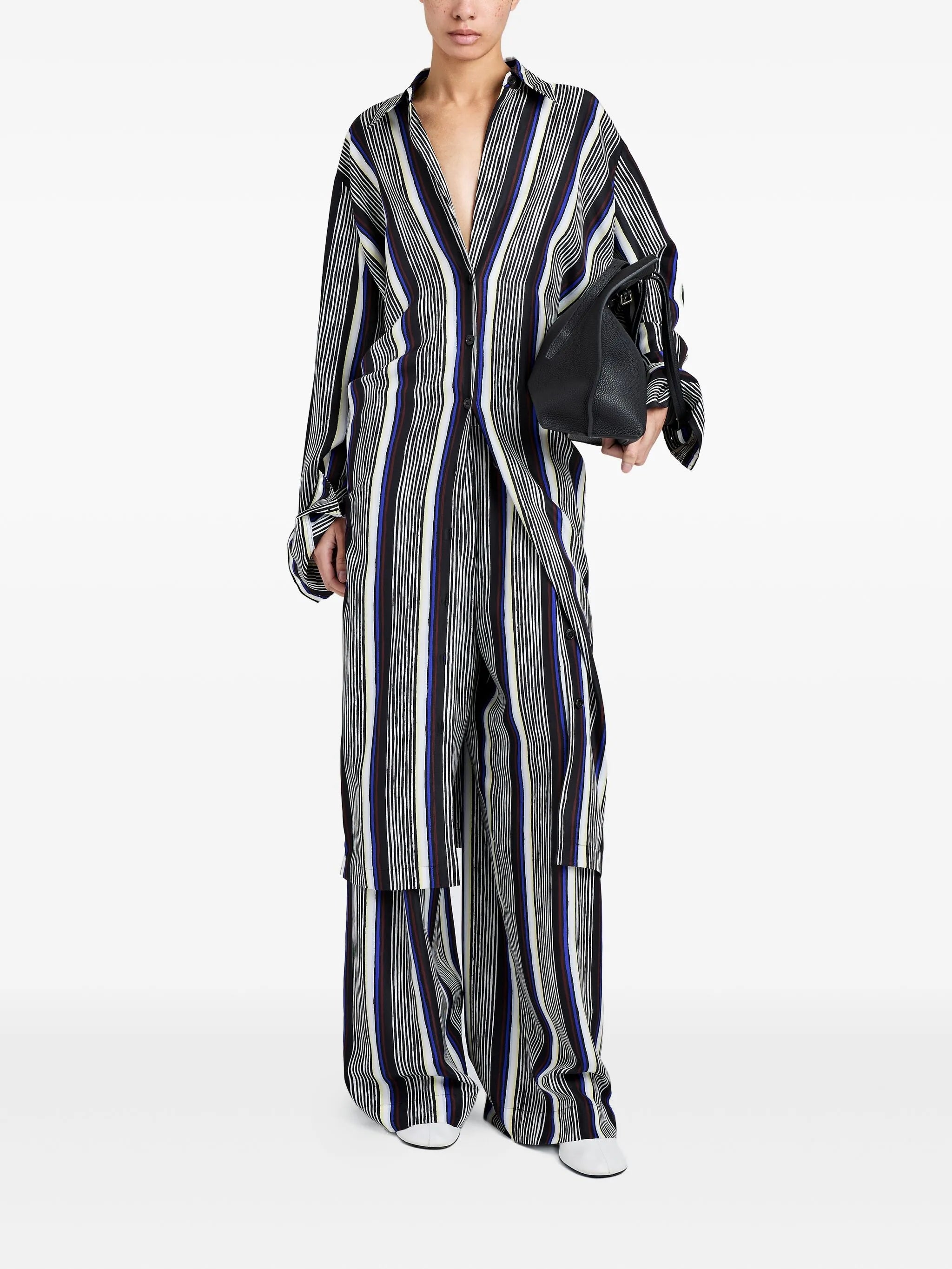 Black Silk Amira Dress