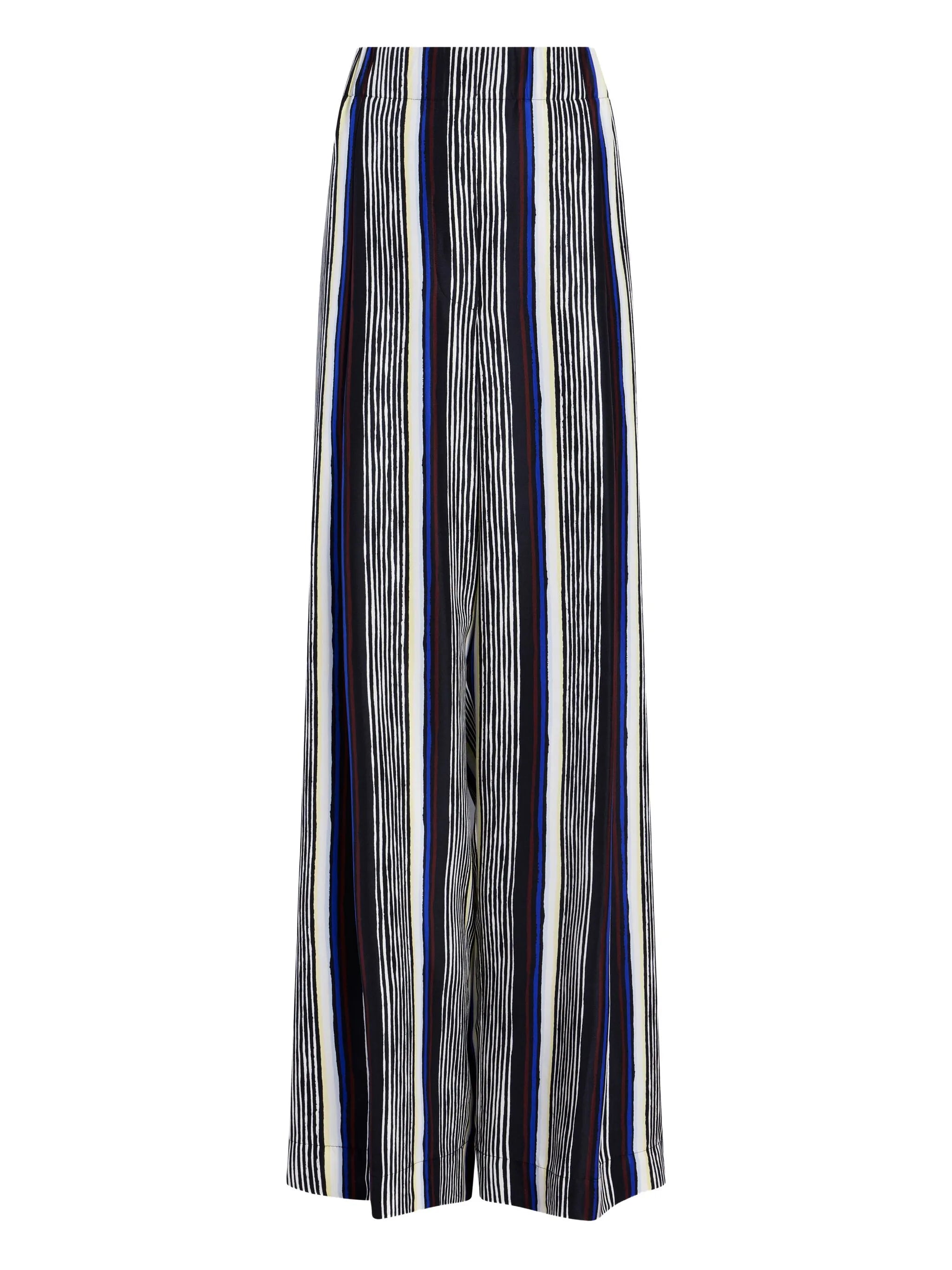 Black Silk Amira Pants