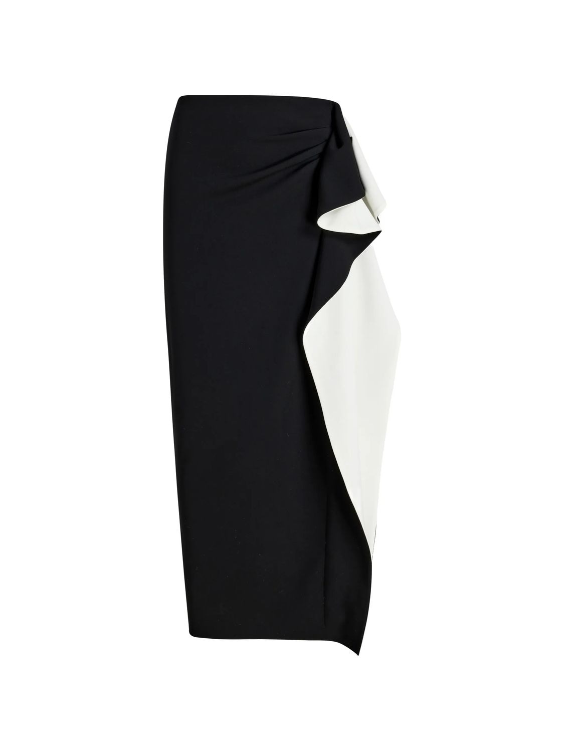 Cella Skirt In Matte Double Crepe