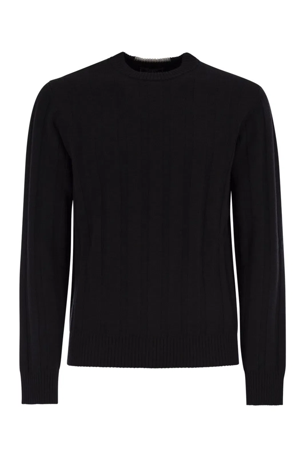 Wool And Cashmere Ribbed Jumper