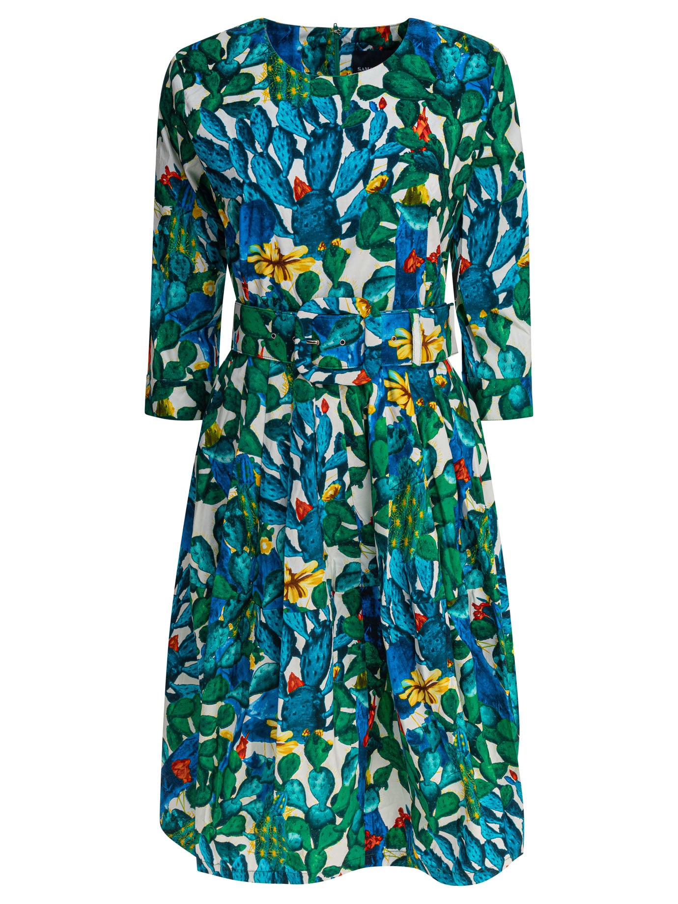 Cotton Green Dress