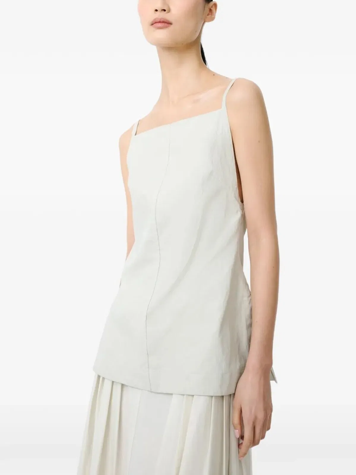 Studio Nicholson "apron" Top In White