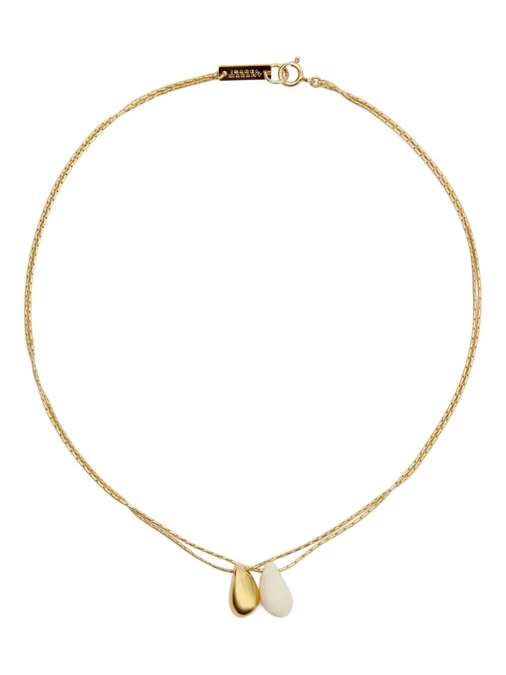 Short Necklace - - Metal - Gold