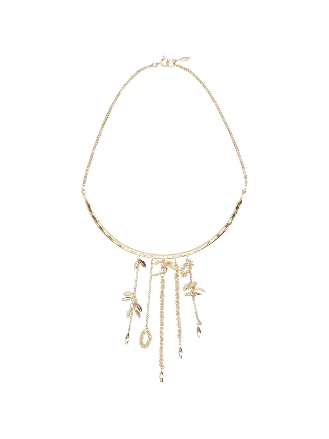 Fringe Pendant With Logo Detail