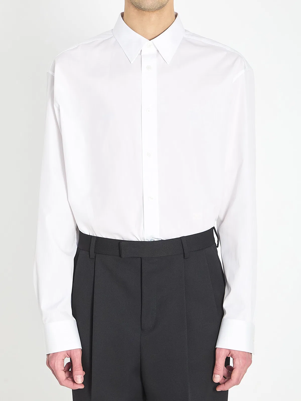 Cotton Shirt With Long Sleeves