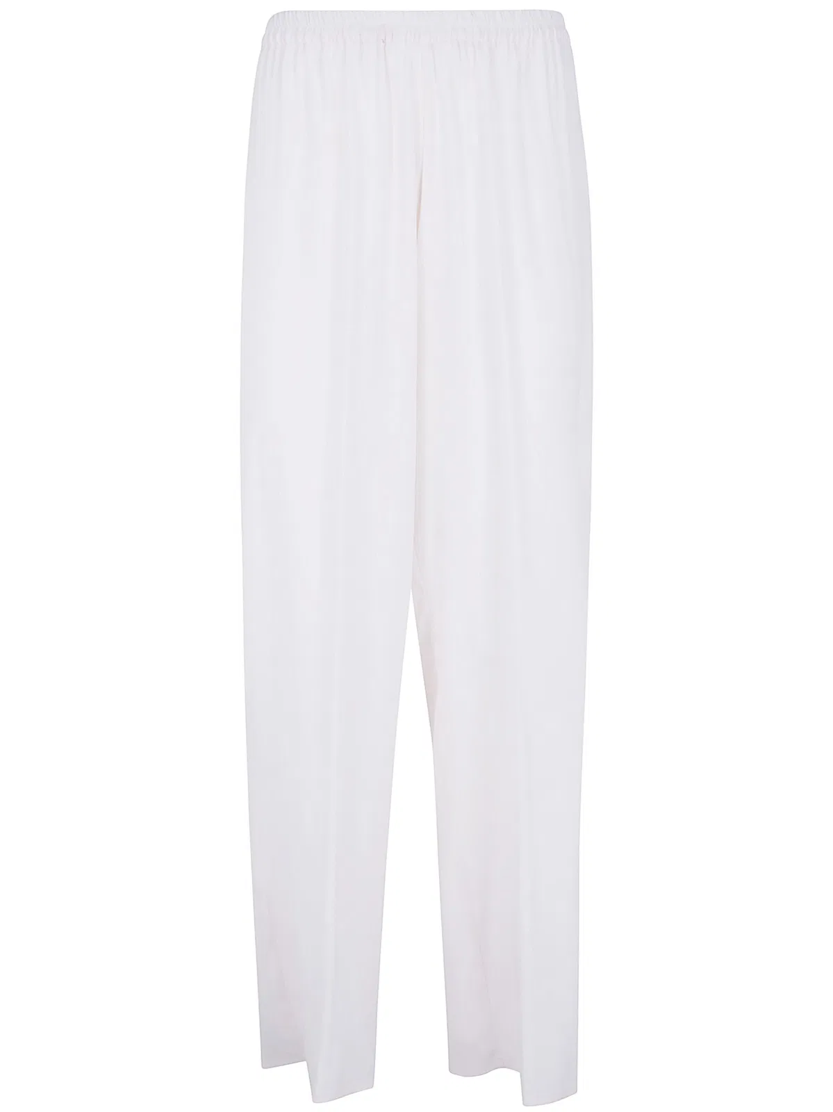 Long Silk Trousers