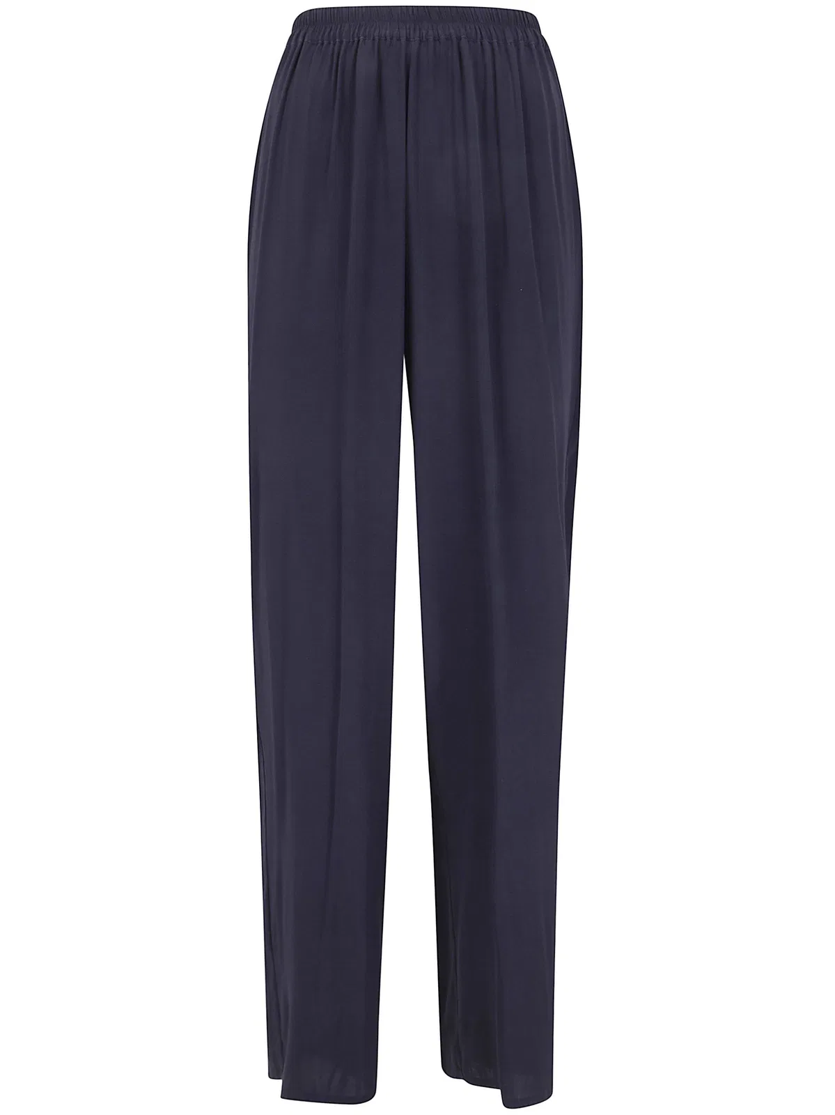 Long Silk Trousers