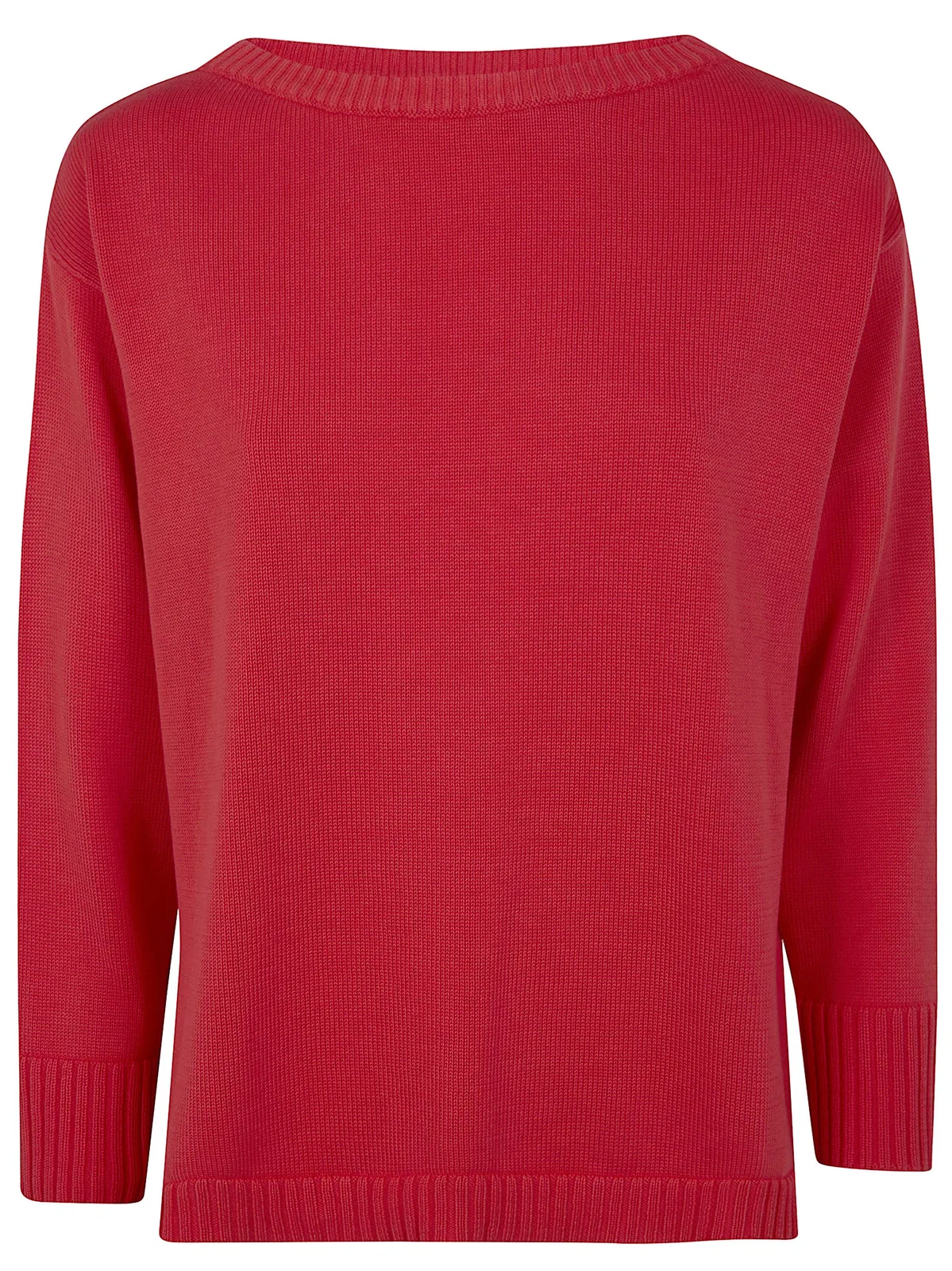Long Sleeved Boat Neckline Sweater