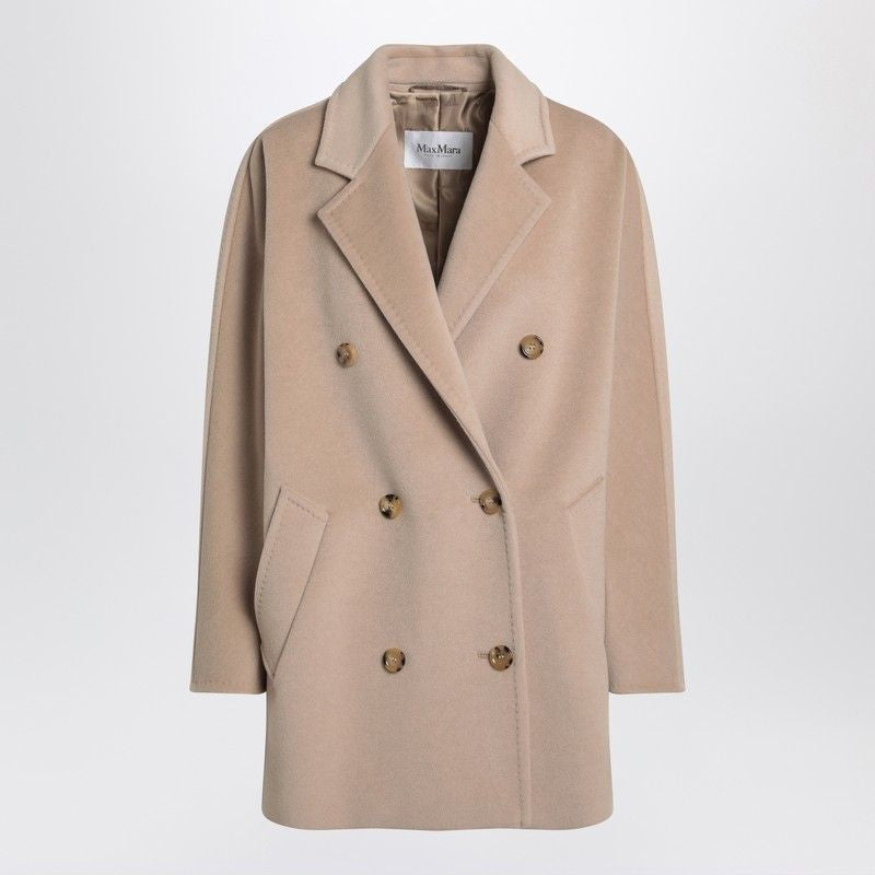 Short 101801 Icon Coat In Light Beige