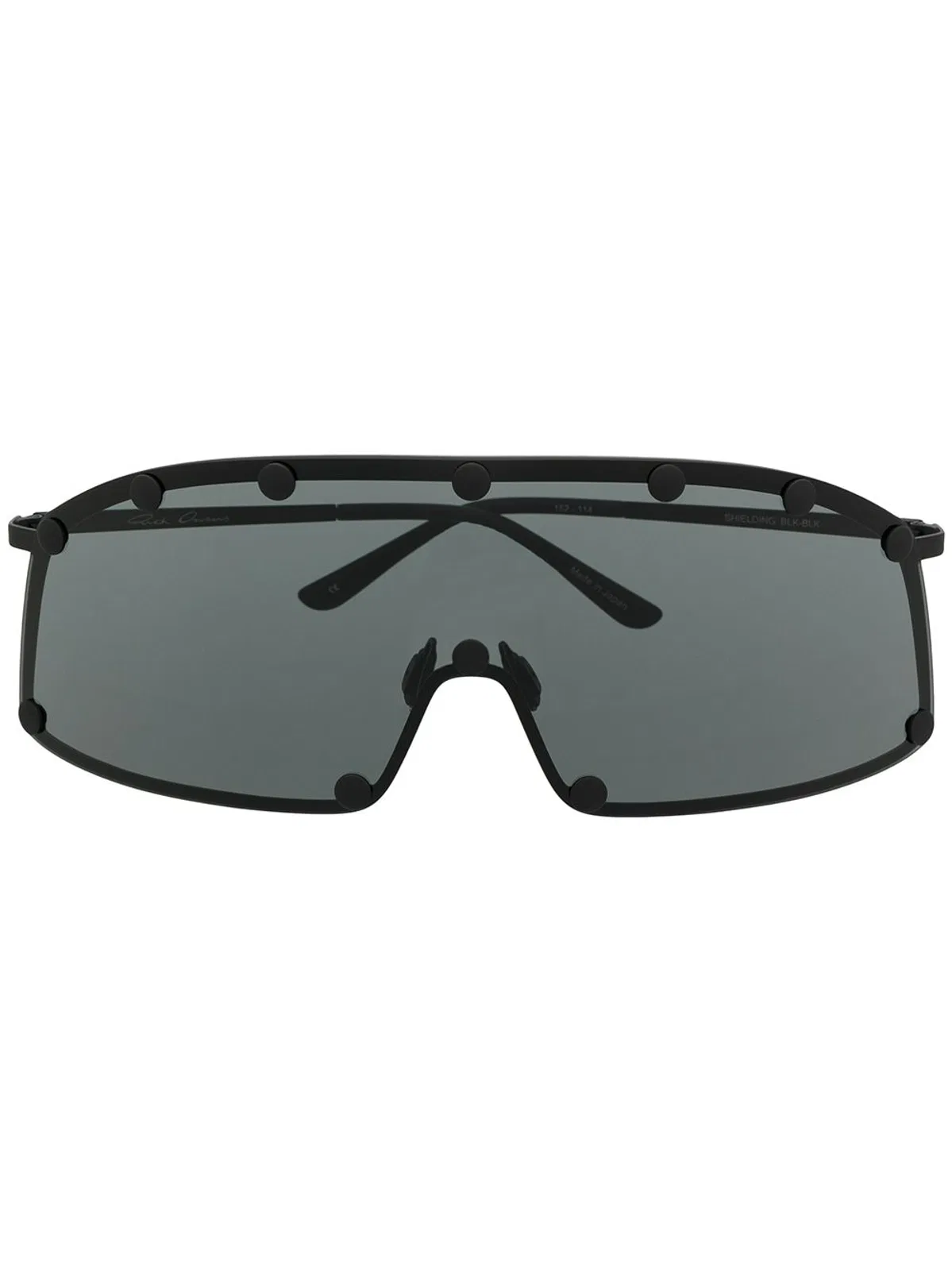 Rick Owens Sunglasses In Black