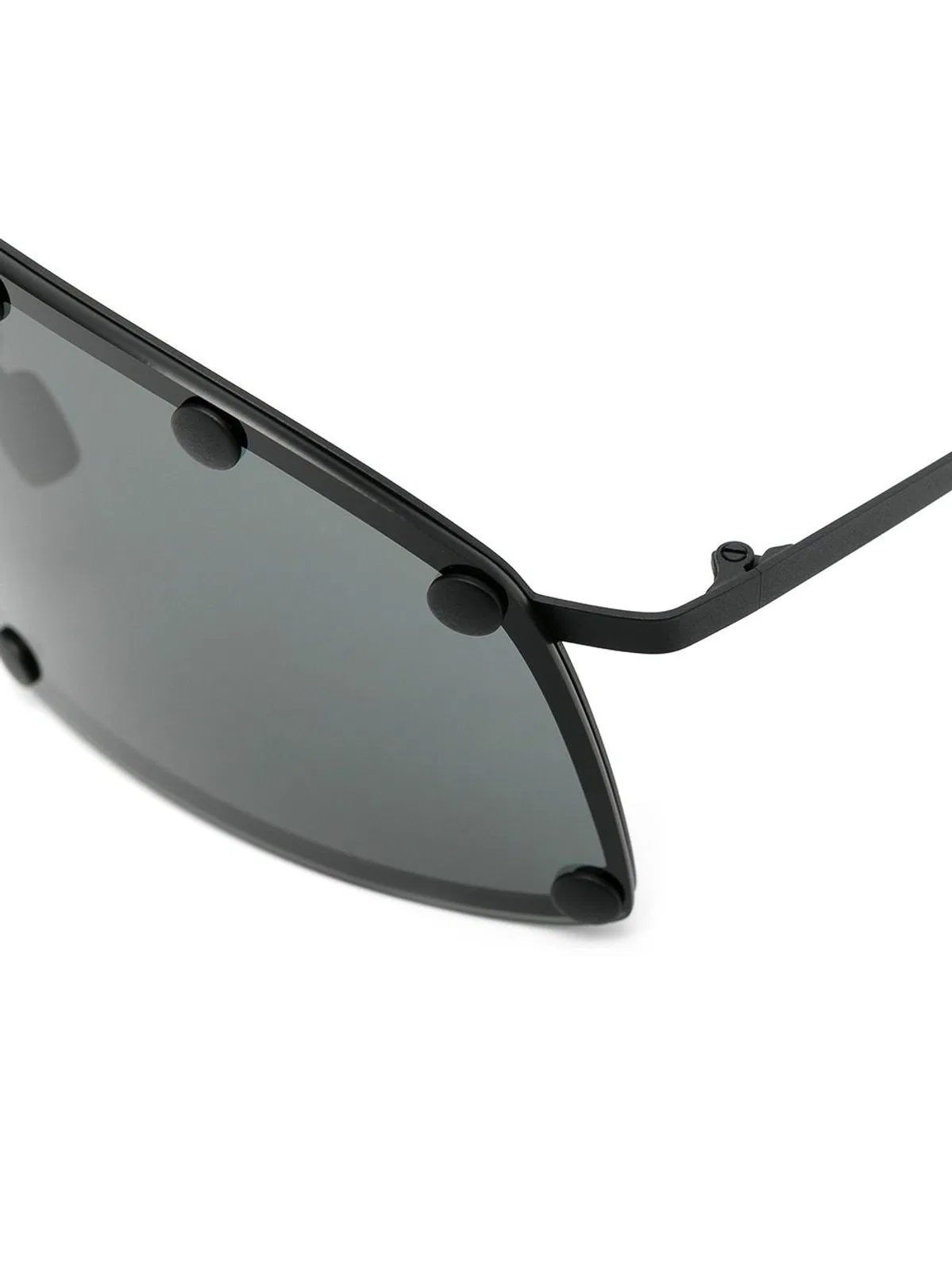 Rick Owens Sunglasses In Black