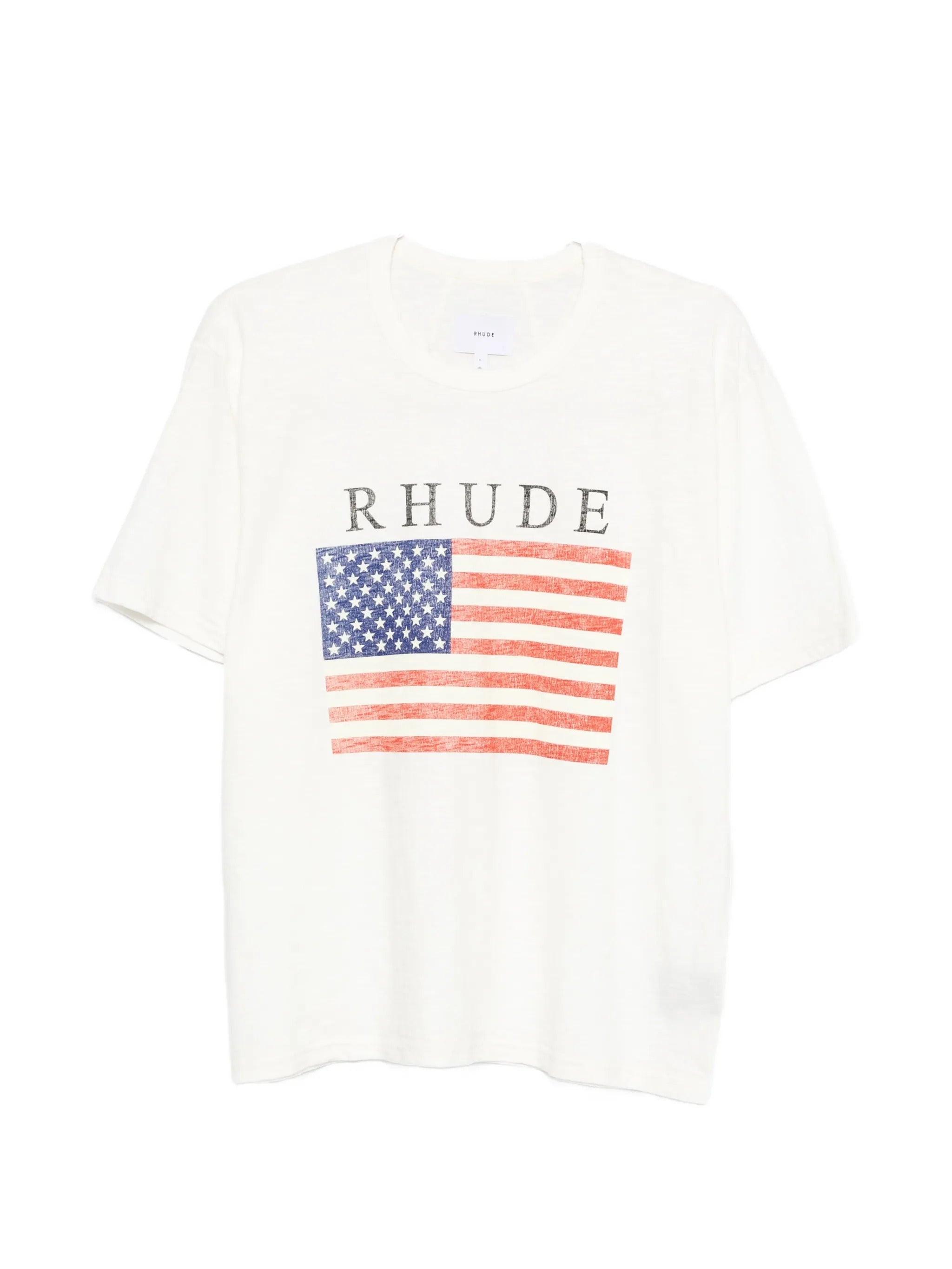 Usa Flag Slub Tee
