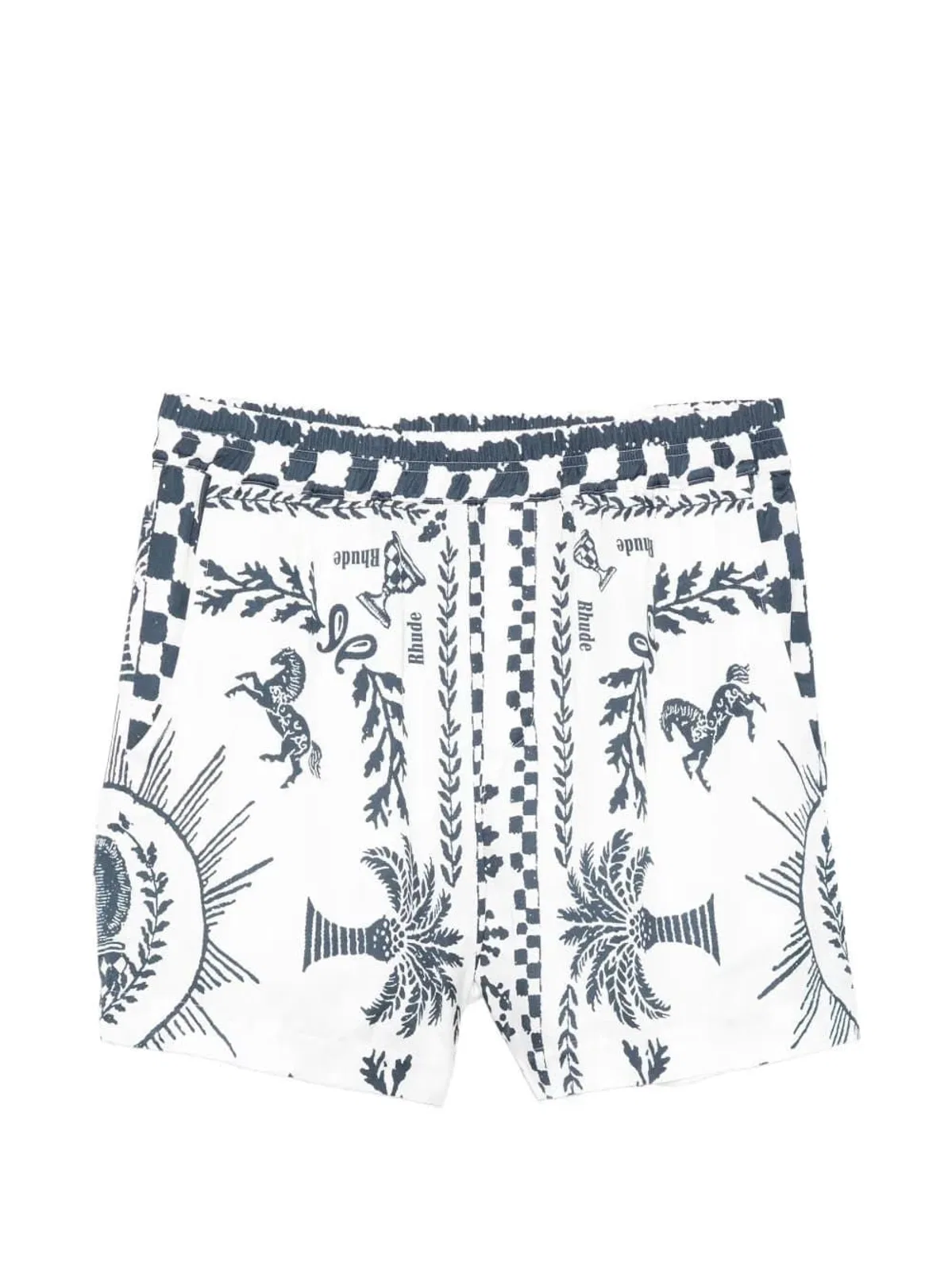 Graphic Print Shorts