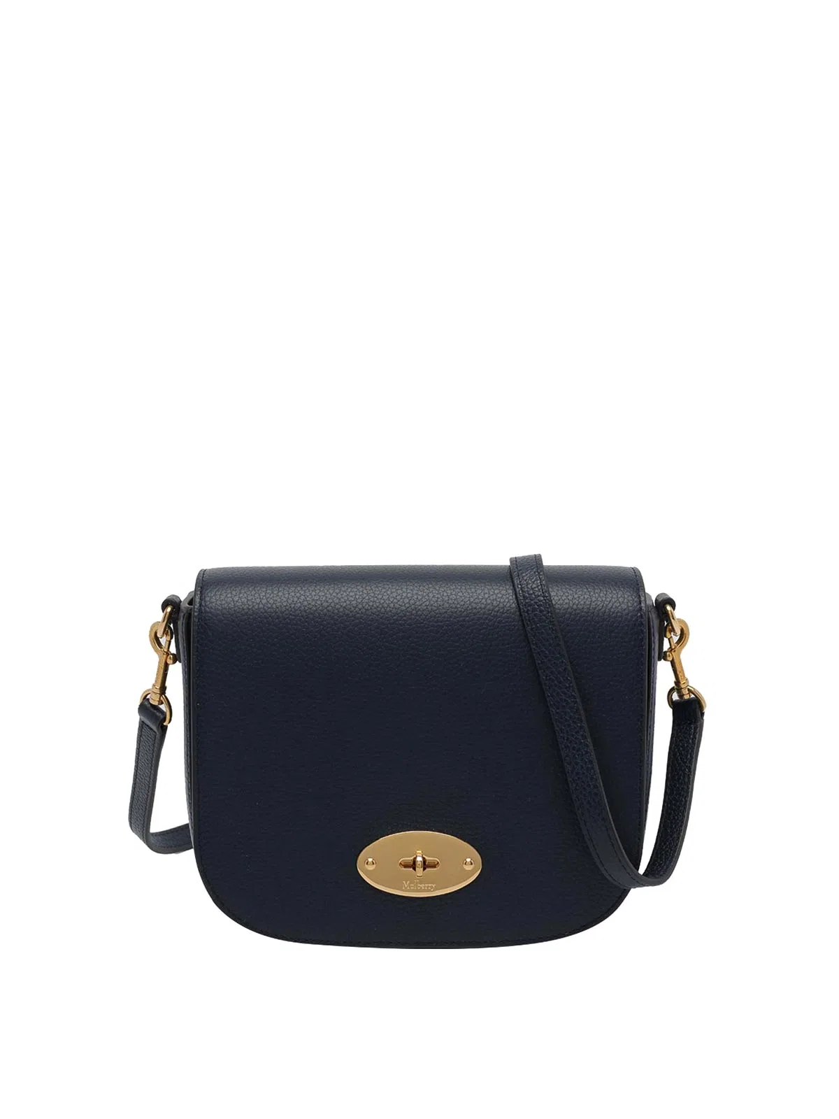 Mulberry Night Sky Small Darley Satchel Bag In Blue